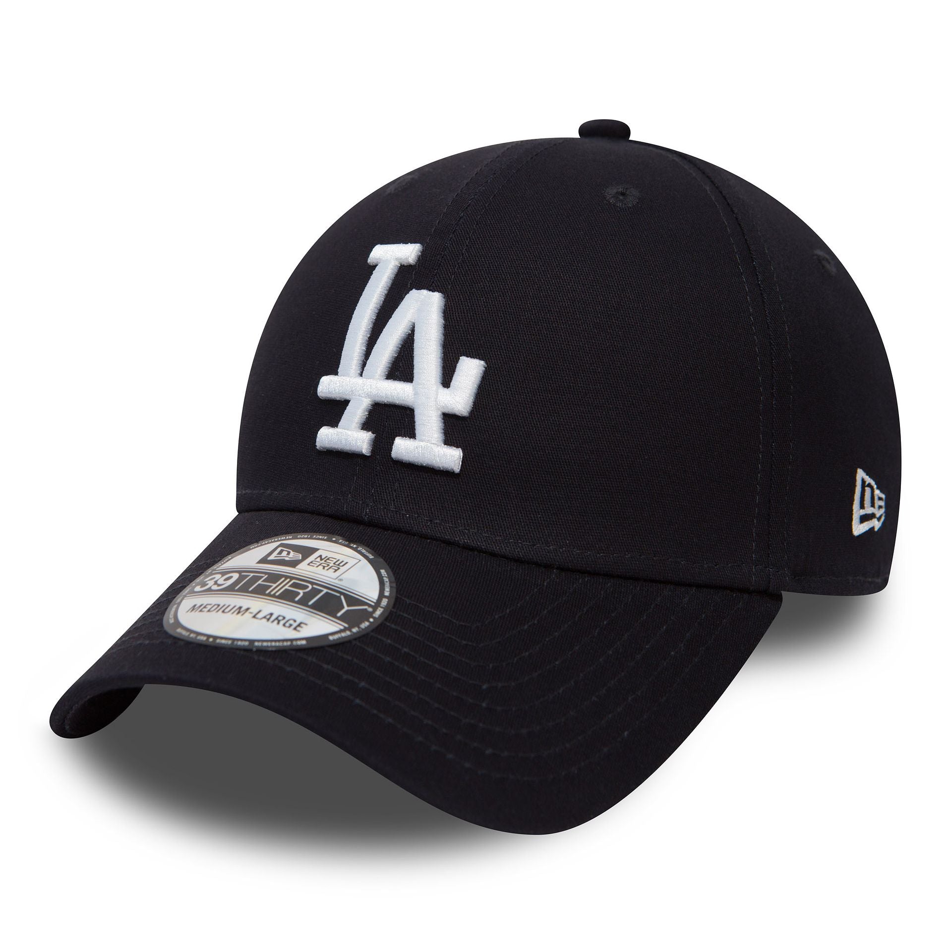 Official New Era LA Dodgers Classic Navy 39THIRTY Stretch Fit Cap
