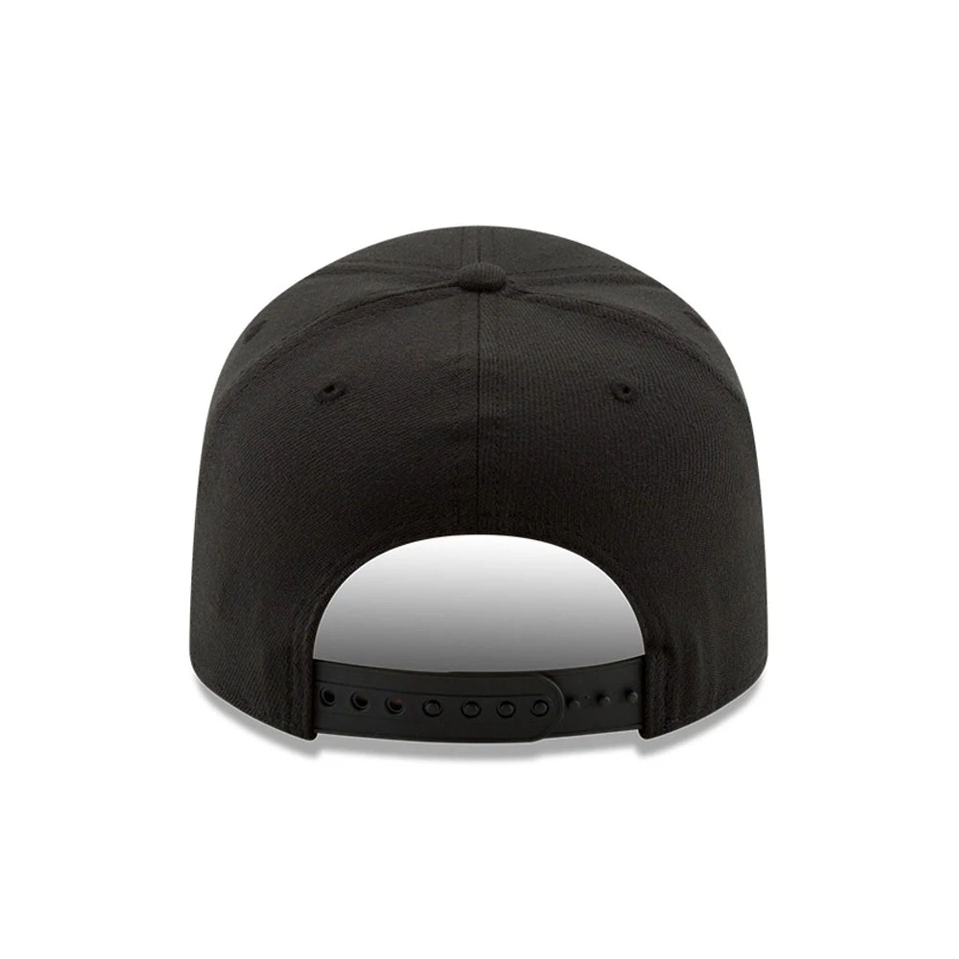Chicago Bulls Black 9FIFTY Stretch Snap Cap