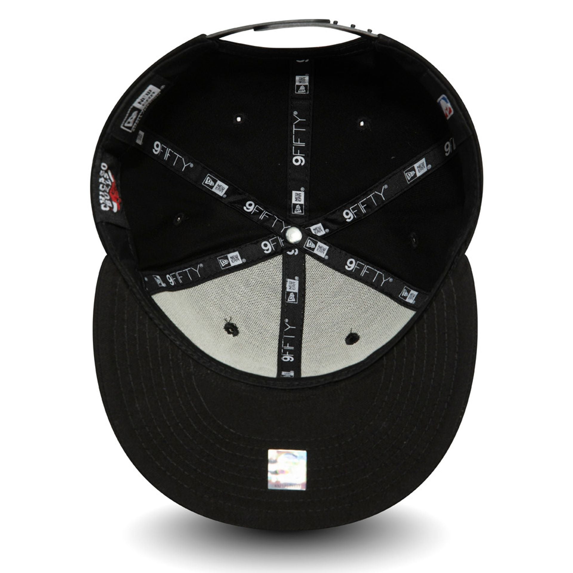 Chicago Bulls Logo Black 9FIFTY Cap