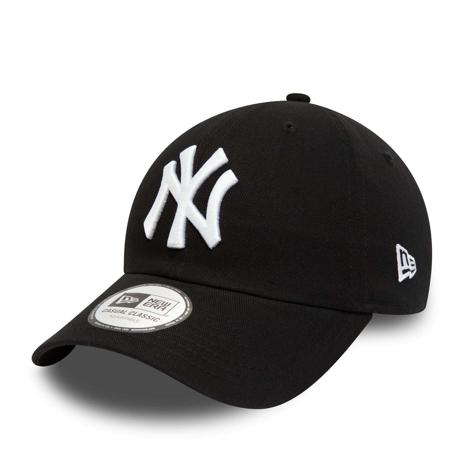 New York Yankees League Essential White On Black 9TWENTY Adjustable Cap