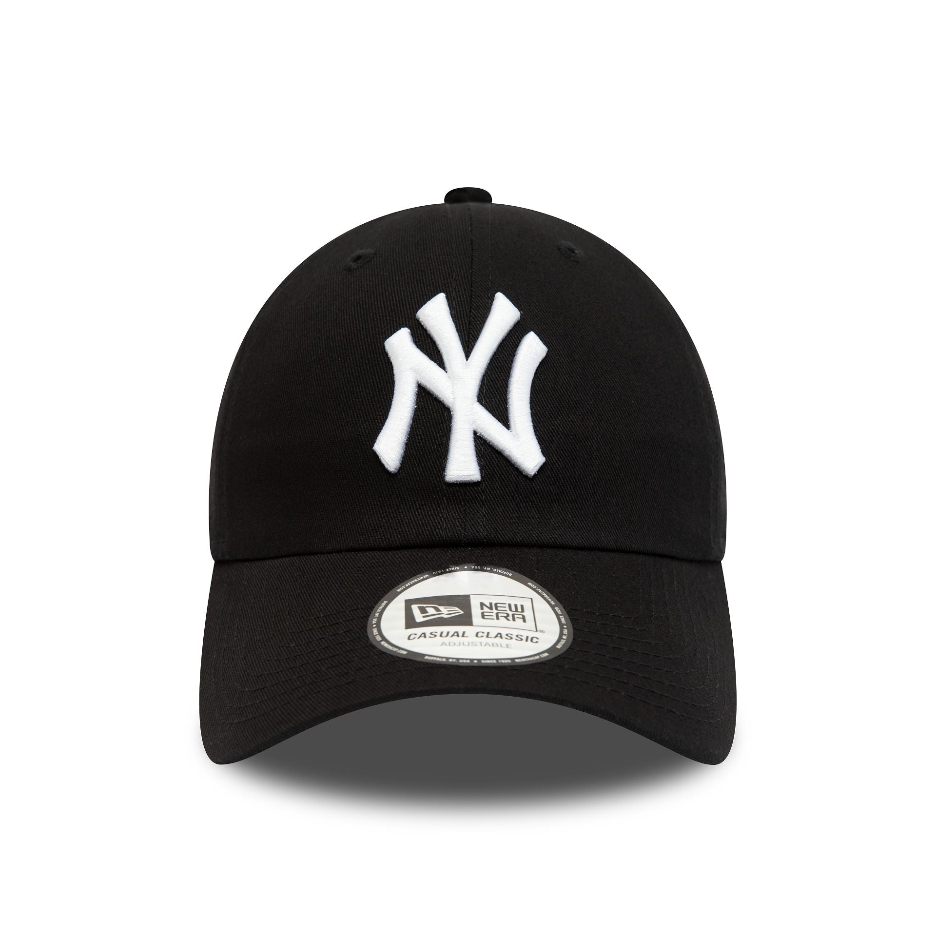 New York Yankees League Essential White On Black 9TWENTY Adjustable Cap