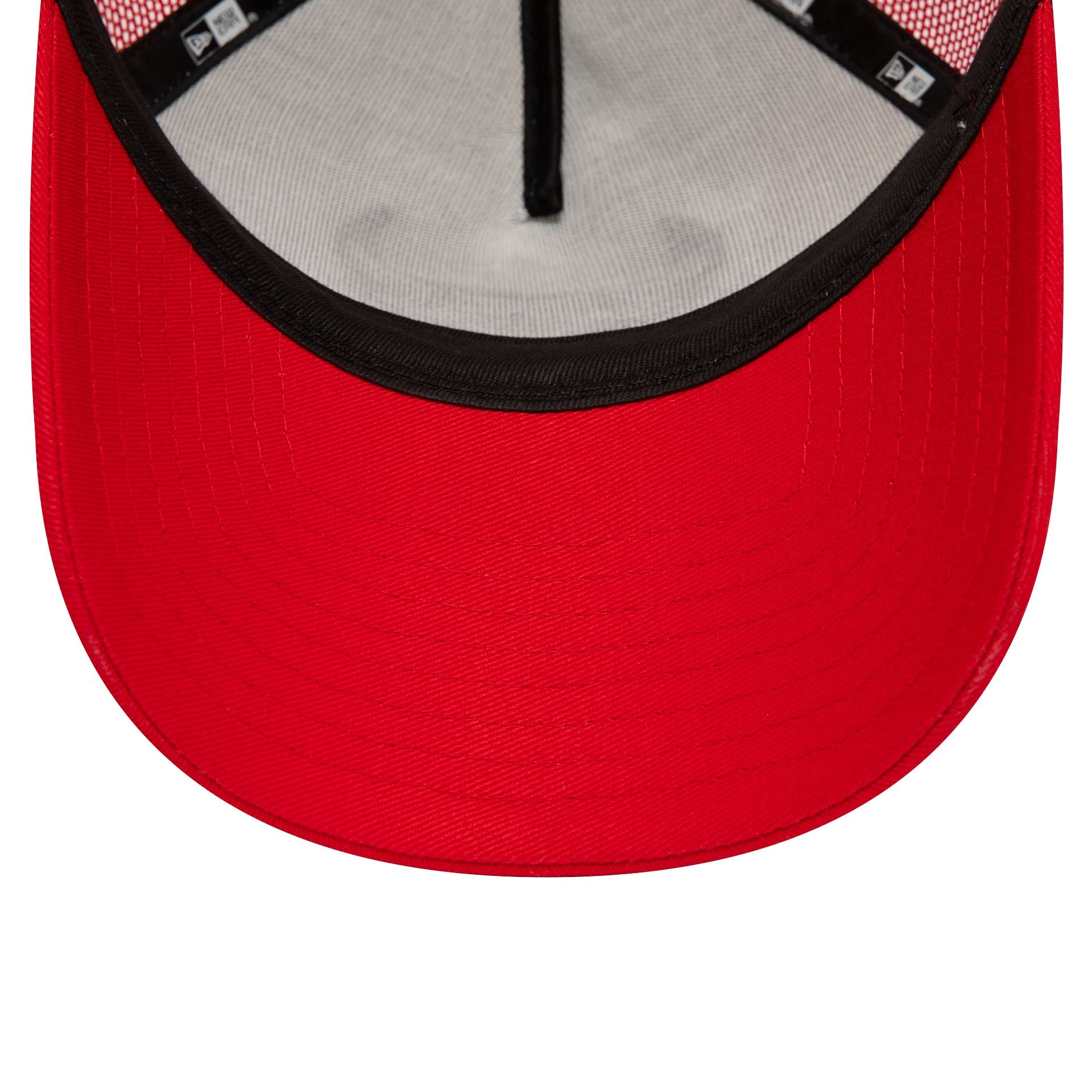 Chicago Bulls Team Colour Red AFrame Trucker Cap