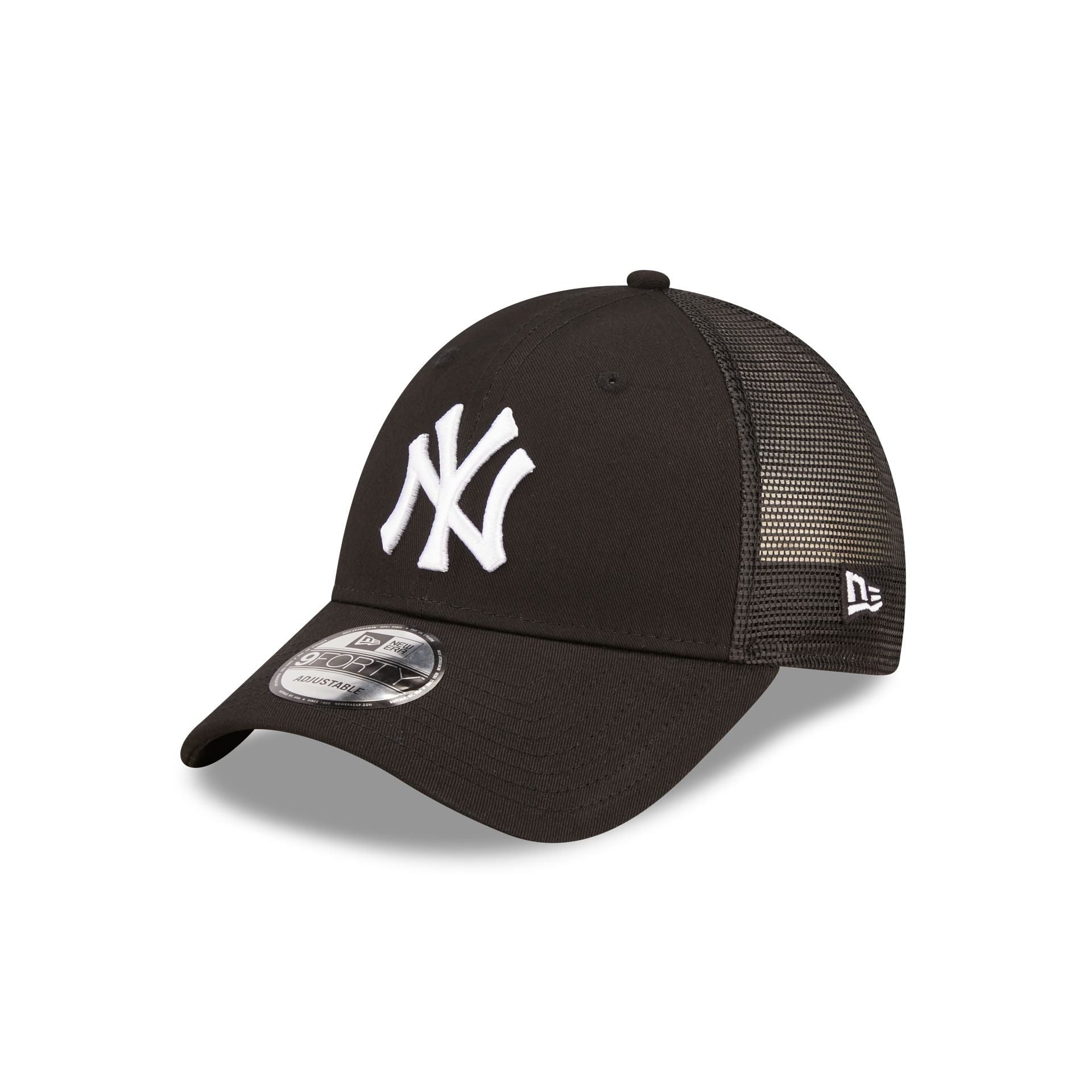 New York Yankees Home Field Black 9FORTY A-Frame Trucker Cap
