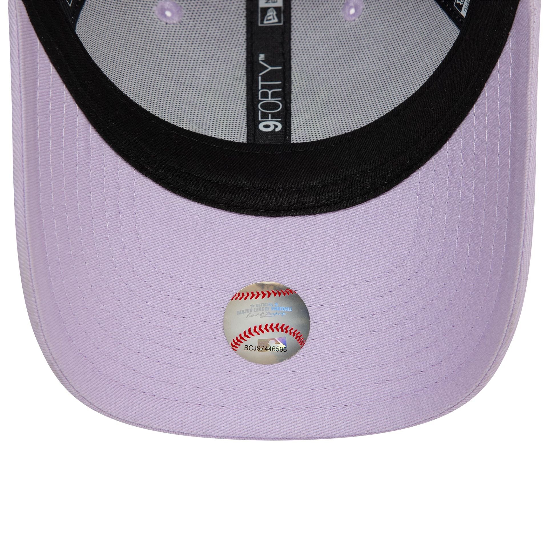 New York Yankees Youth Icon Pastel Purple 9FORTY Adjustable Cap