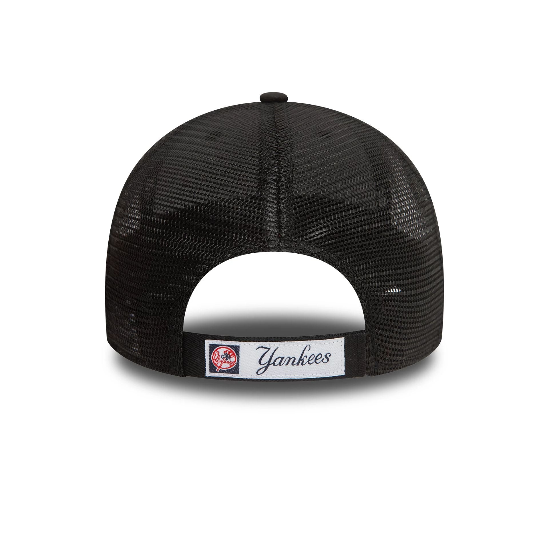 New York Yankees Home Field Black 9FORTY Trucker Adjustable Cap