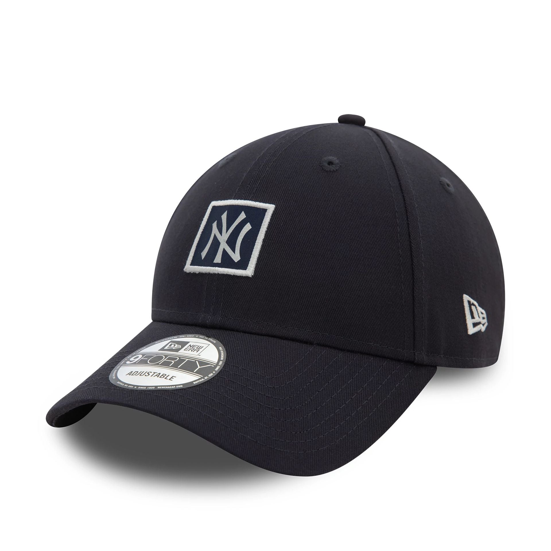 New York Yankees Metallic Patch Navy 9FORTY Adjustable Cap