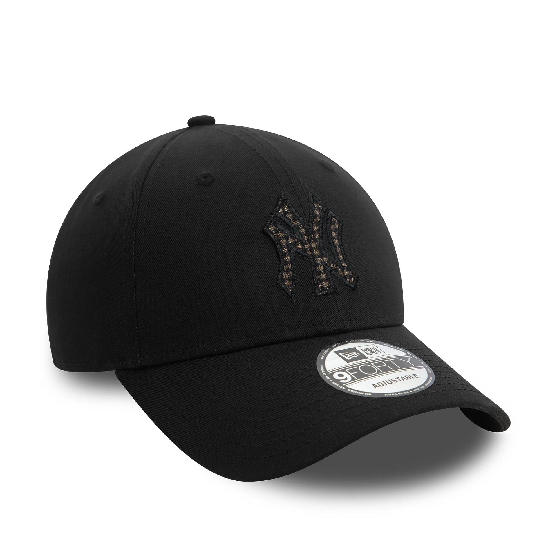 New York Yankees Check Infill Black 9FORTY Cap