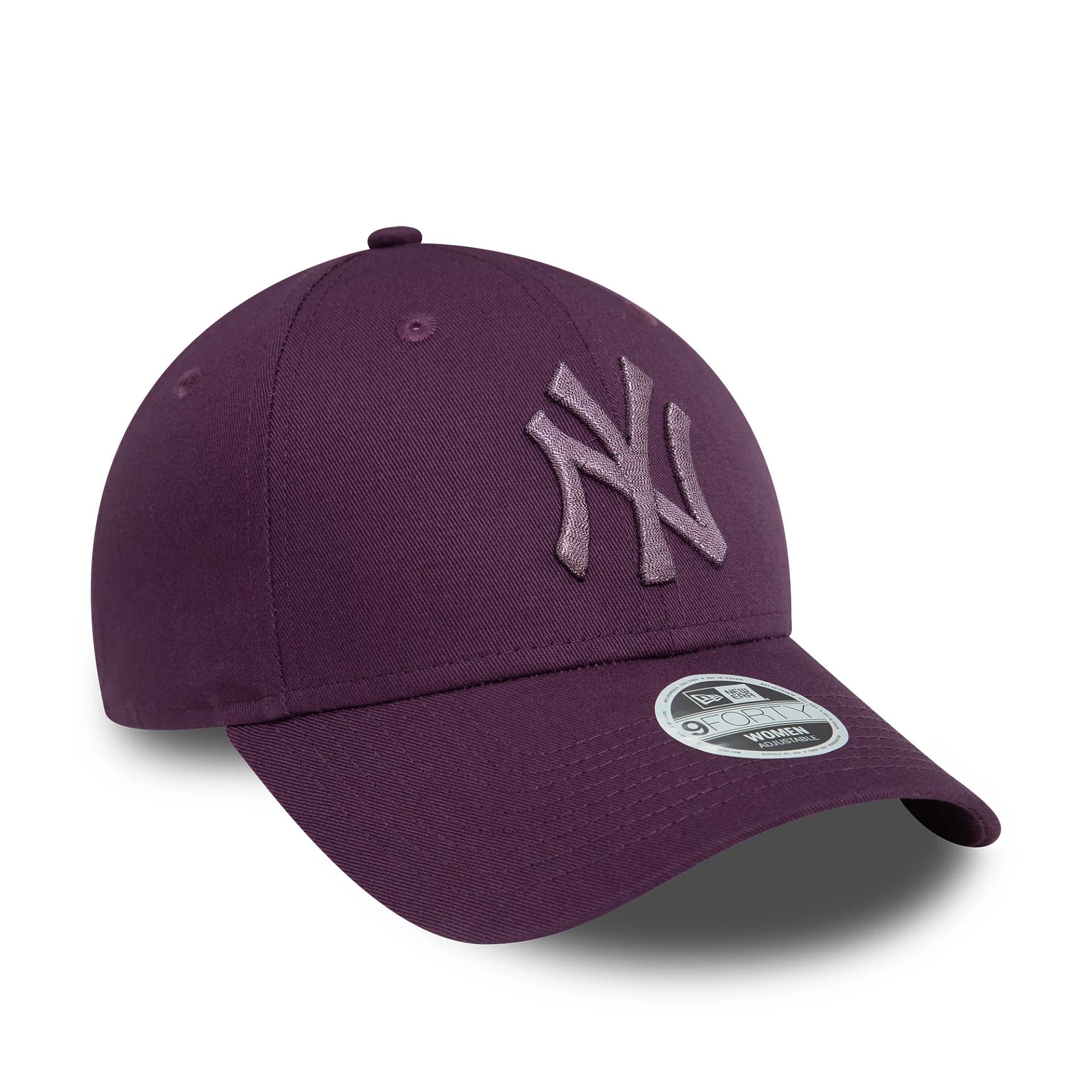New York Yankees Womens Metallic Dark Purple 9FORTY Adjustable Cap