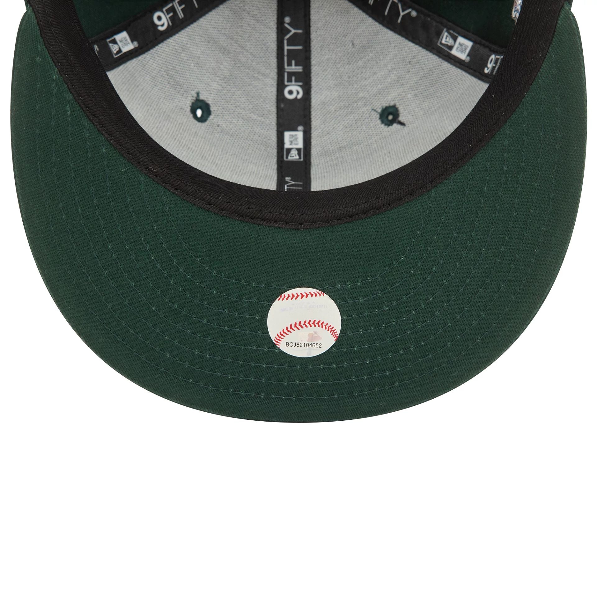 LA Dodgers Wordmark Patch Dark Green 9FIFTY Cap