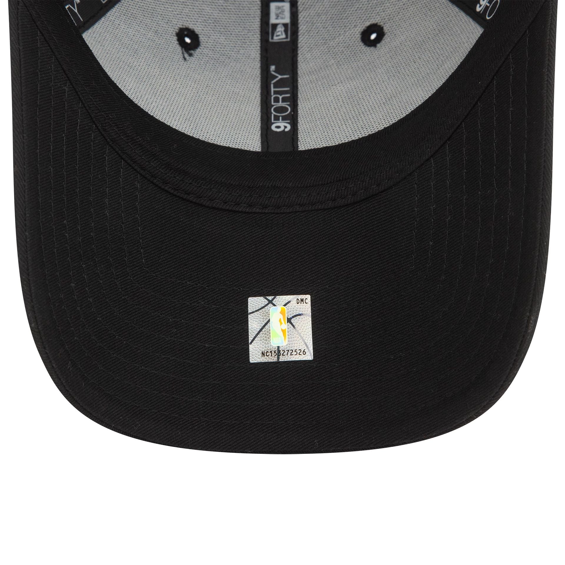 LA Lakers NBA Metallic Black 9FORTY Adjustable Cap