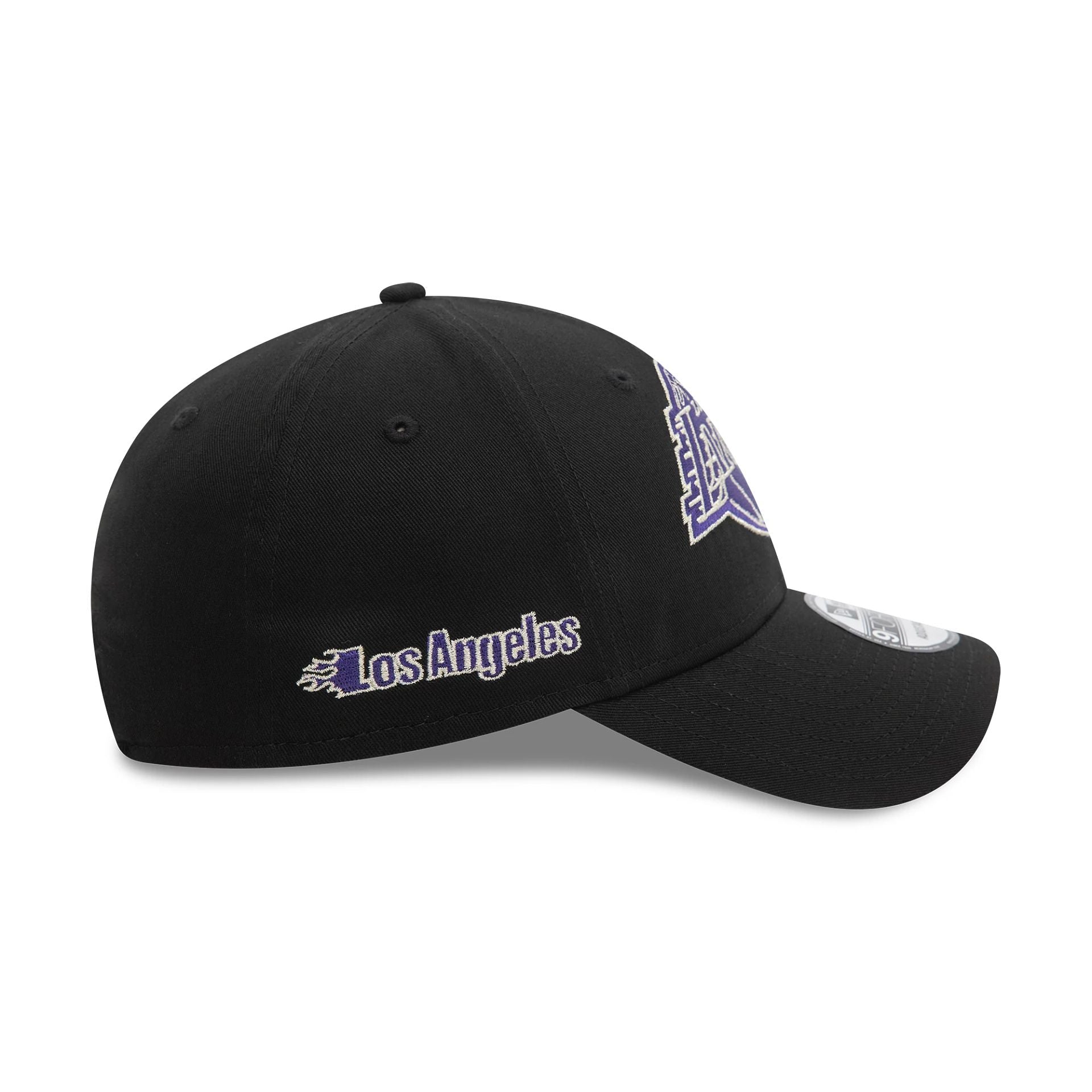 LA Lakers NBA Metallic Black 9FORTY Adjustable Cap