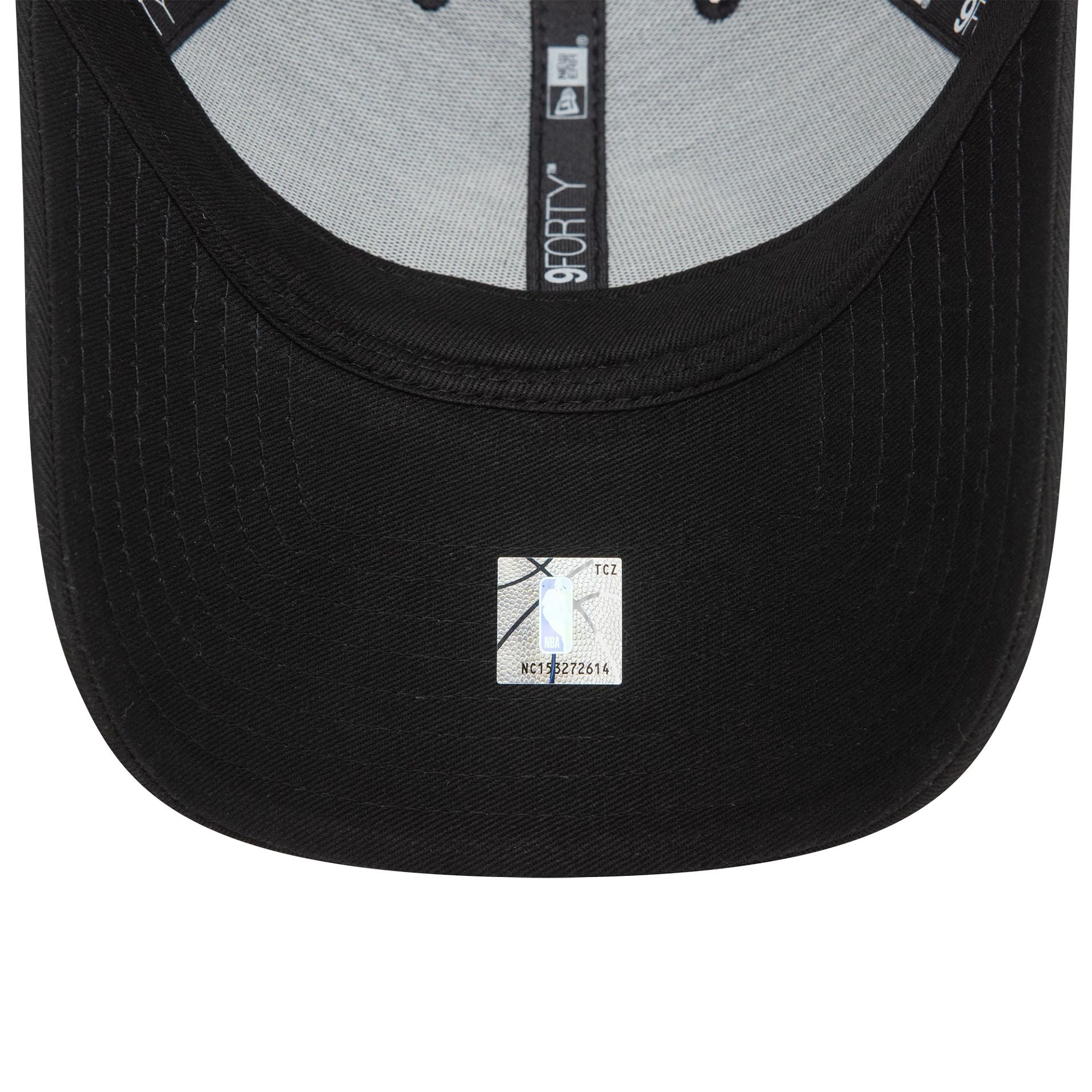 Boston Celtics NBA Metallic Black 9FORTY Adjustable Cap