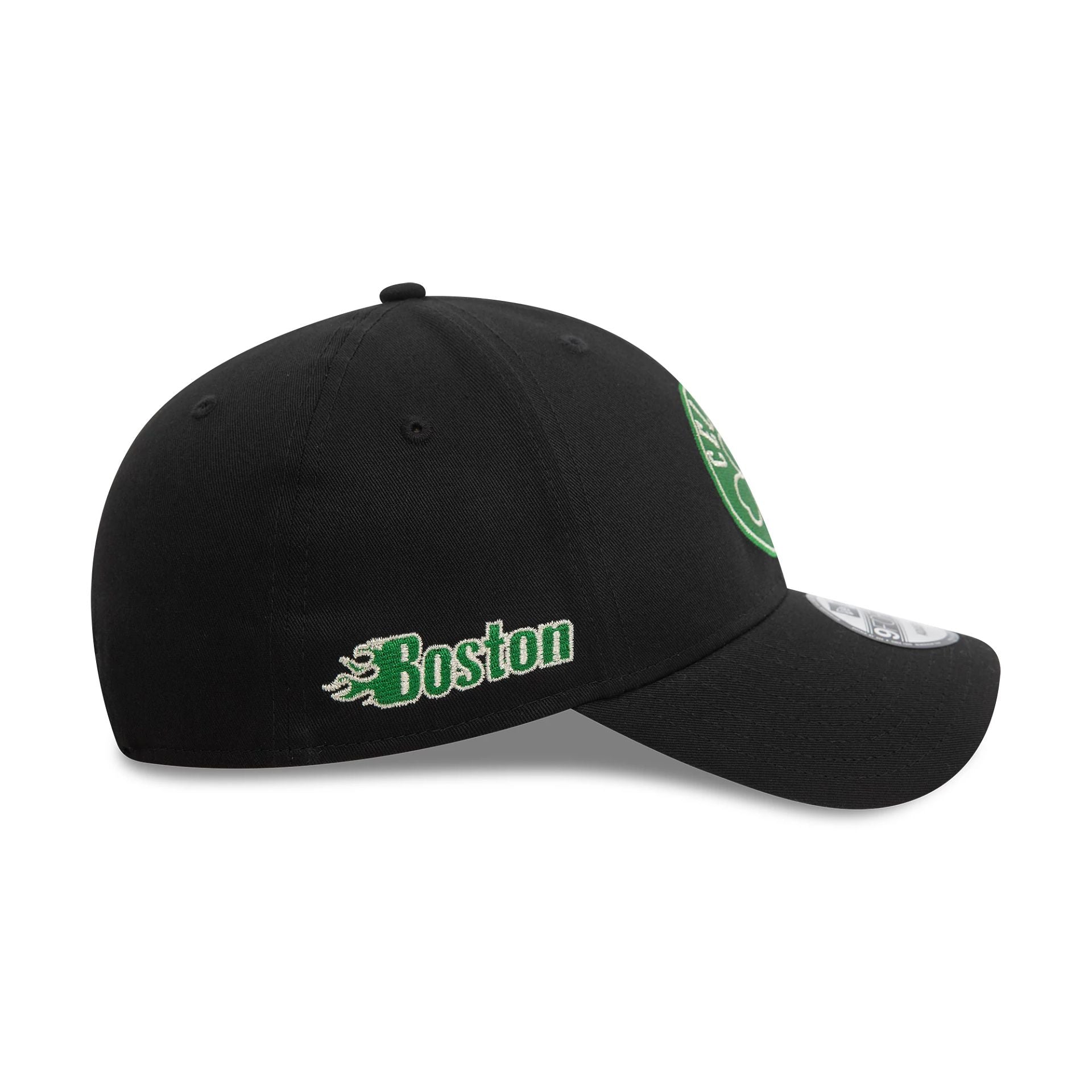 Boston Celtics NBA Metallic Black 9FORTY Adjustable Cap
