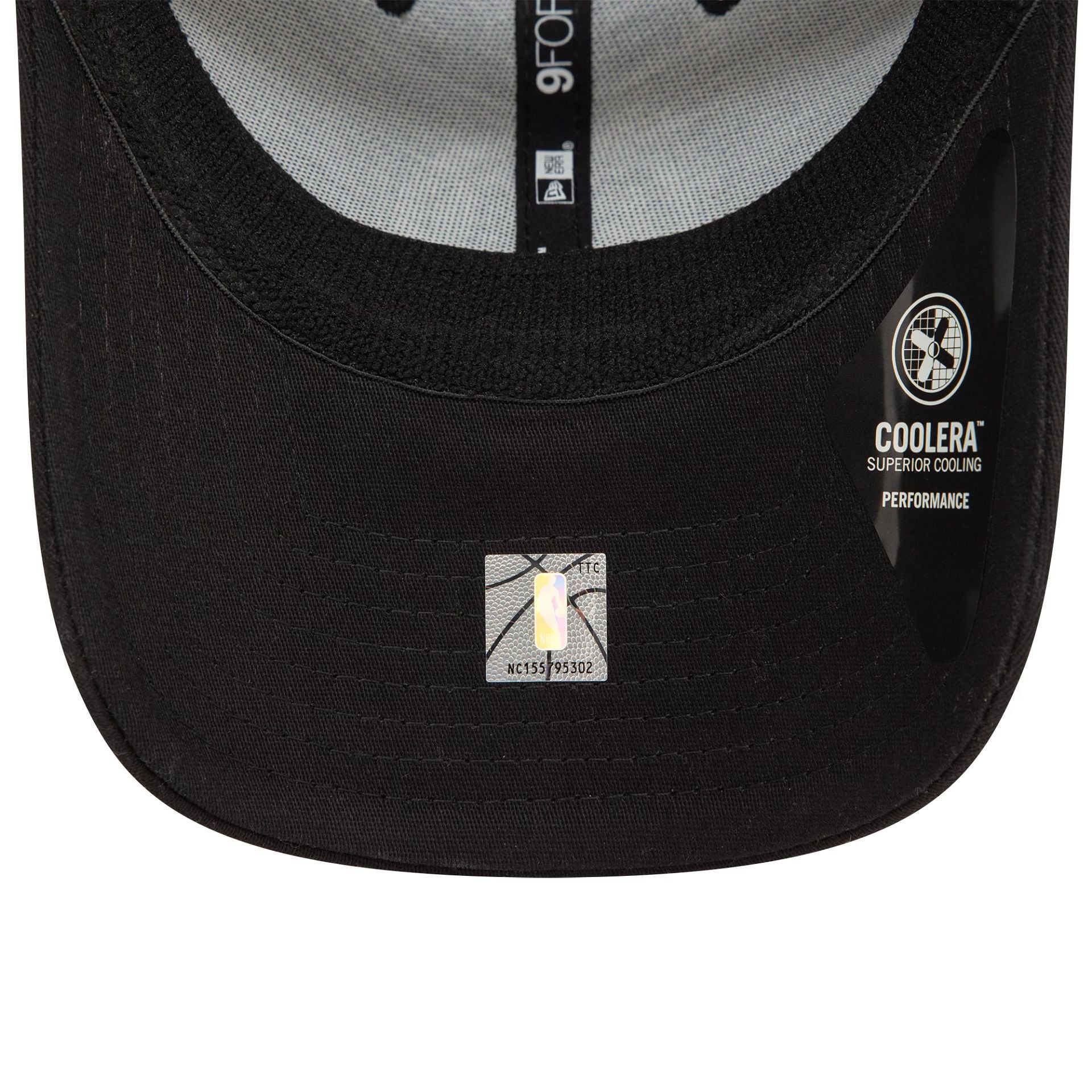 Boston Celtics NBA Black 9FORTY Stretch Snap Adjustable Cap