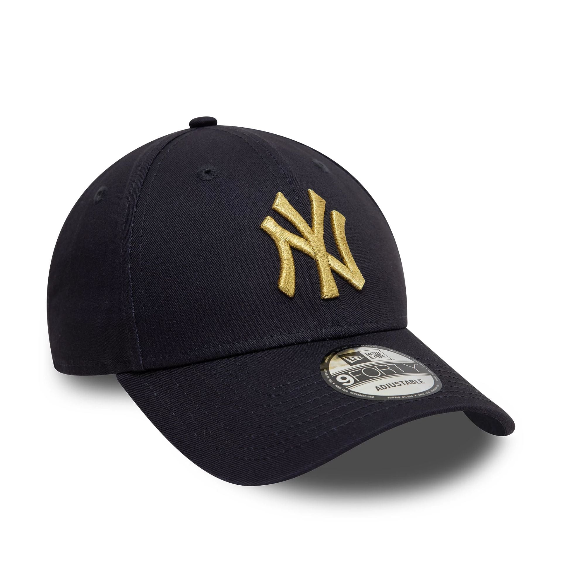 New York Yankees Metallic Navy 9FORTY Adjustable Cap