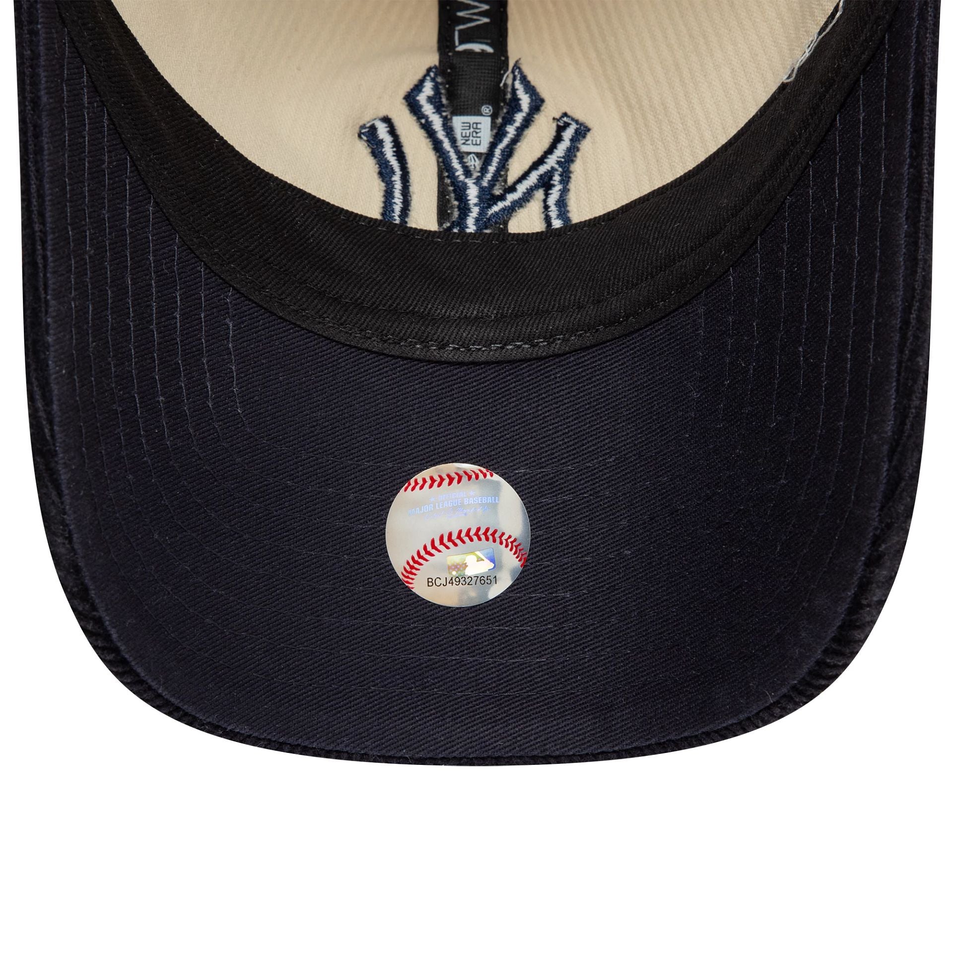 New York Yankees Block Cord Cream 9TWENTY Adjustable Cap