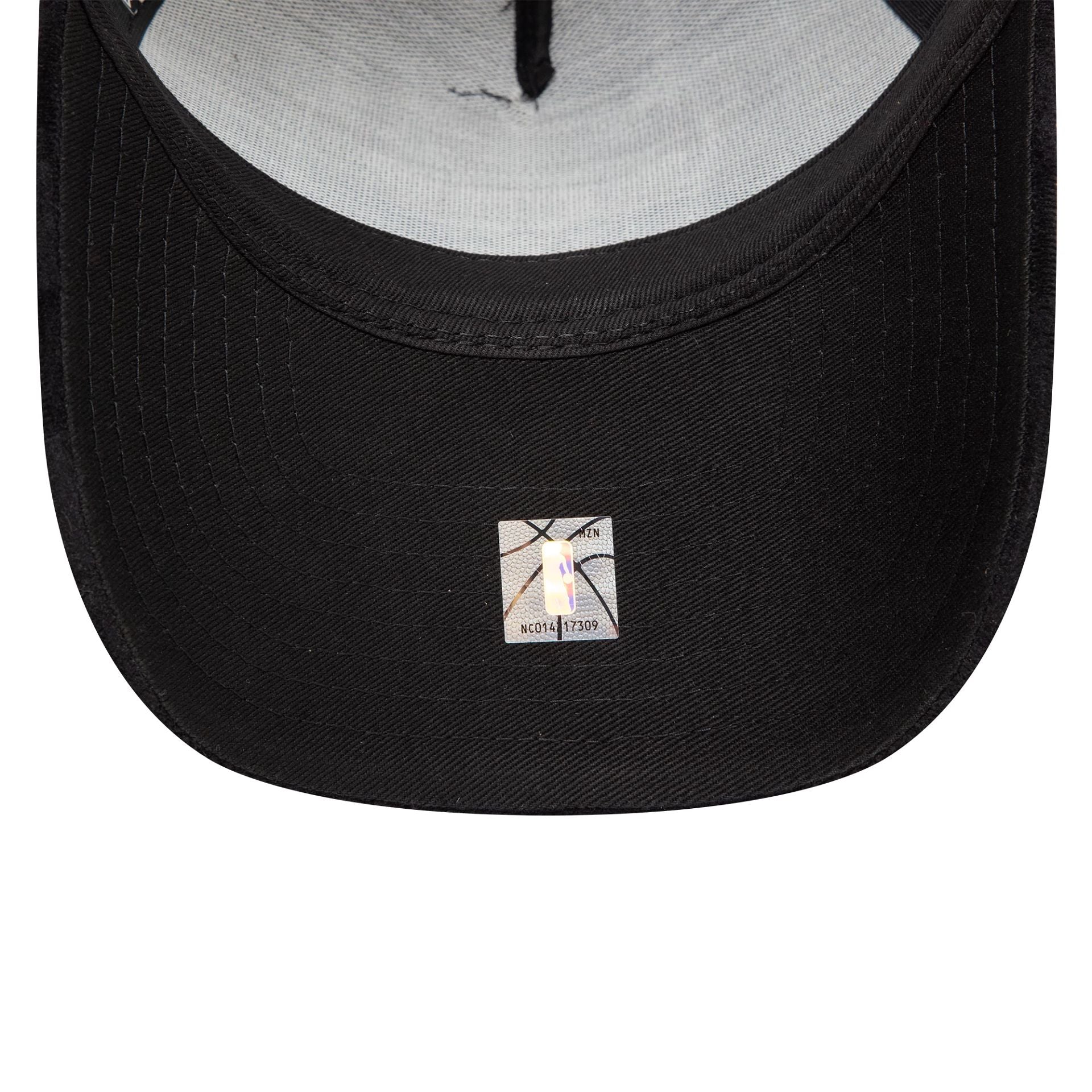 Chicago Bulls Tonal Check Black 9FORTY A-Frame Trucker Adjustable Cap