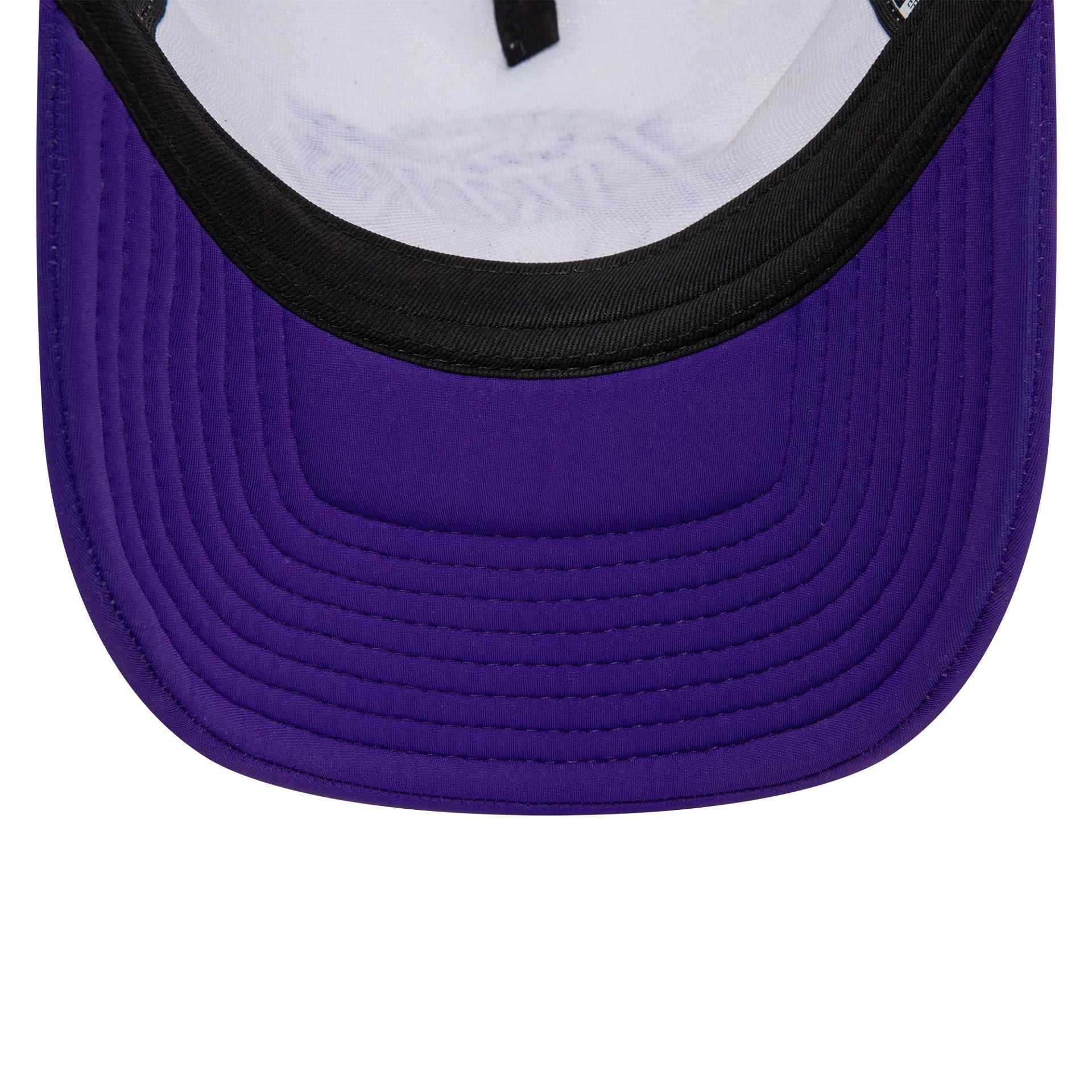 LA Lakers NBA Flower Purple 9FORTY A-Frame Trucker Adjustable Cap