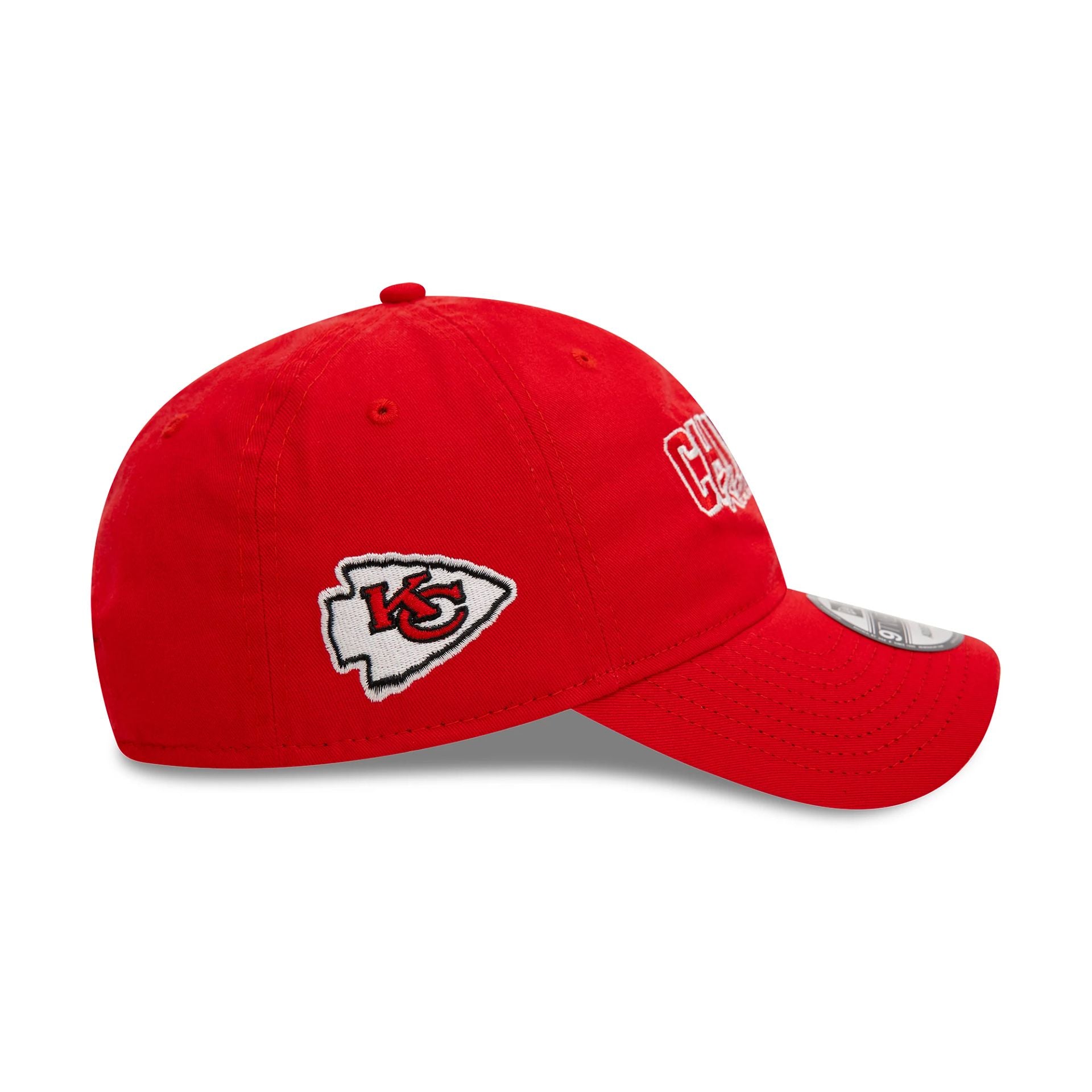 Kansas City Chiefs NFL Script Red 9TWENTY Adjustable Cap