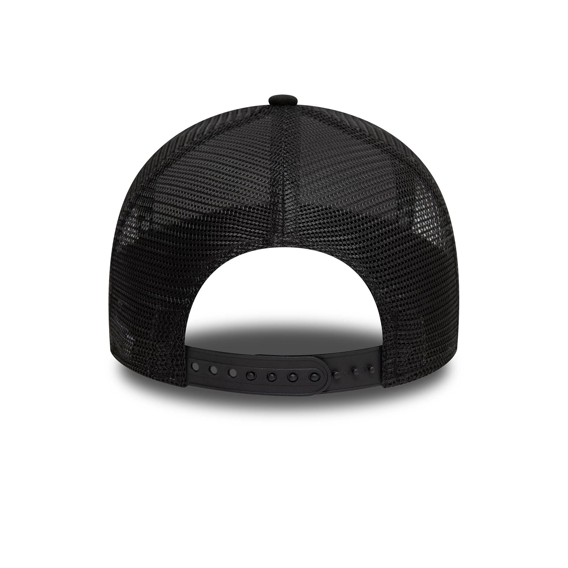 New Era Outdoor Black 9FORTY A-Frame Trucker Adjustable Cap