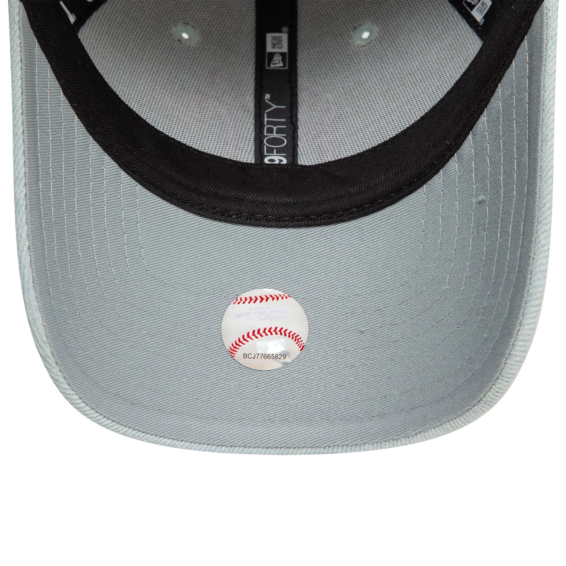 New York Yankees Womens Denim Pastel Blue 9FORTY Adjustable Cap