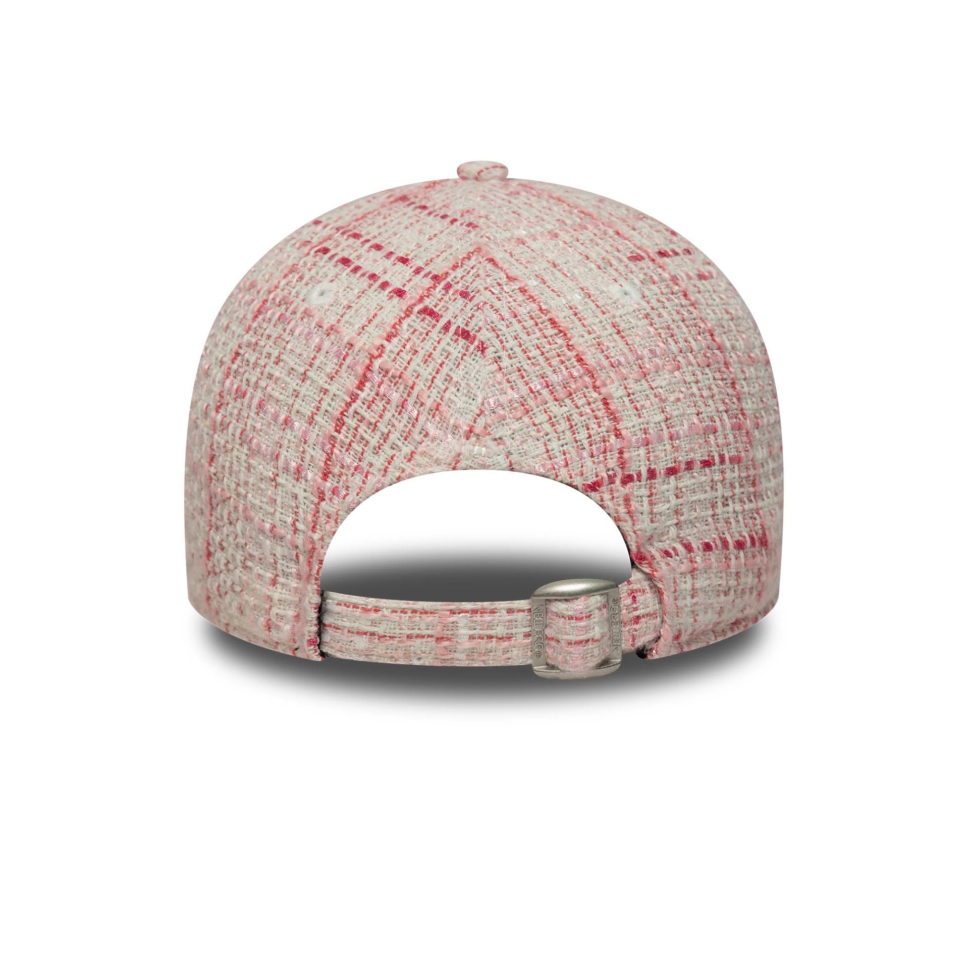 New York Yankees Womens Tweed Dark Pink 9FORTY Adjustable Cap