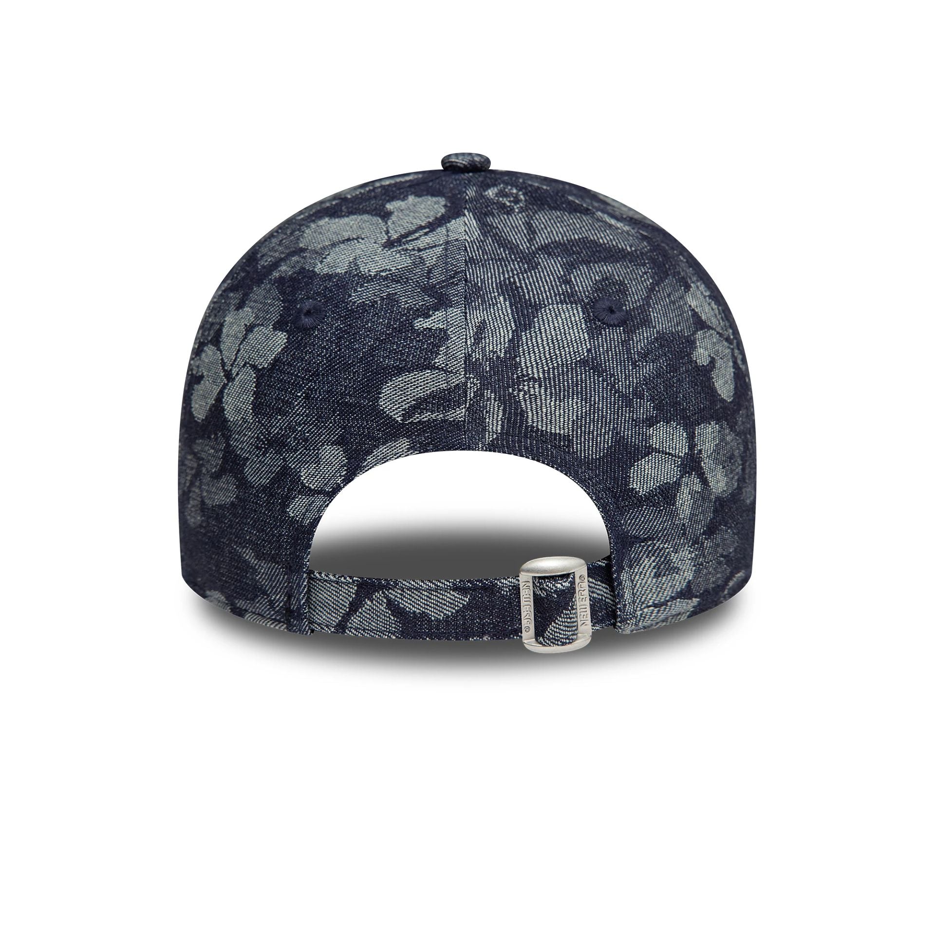 New York Yankees Womens Floral Denim Blue 9TWENTY Adjustable Cap