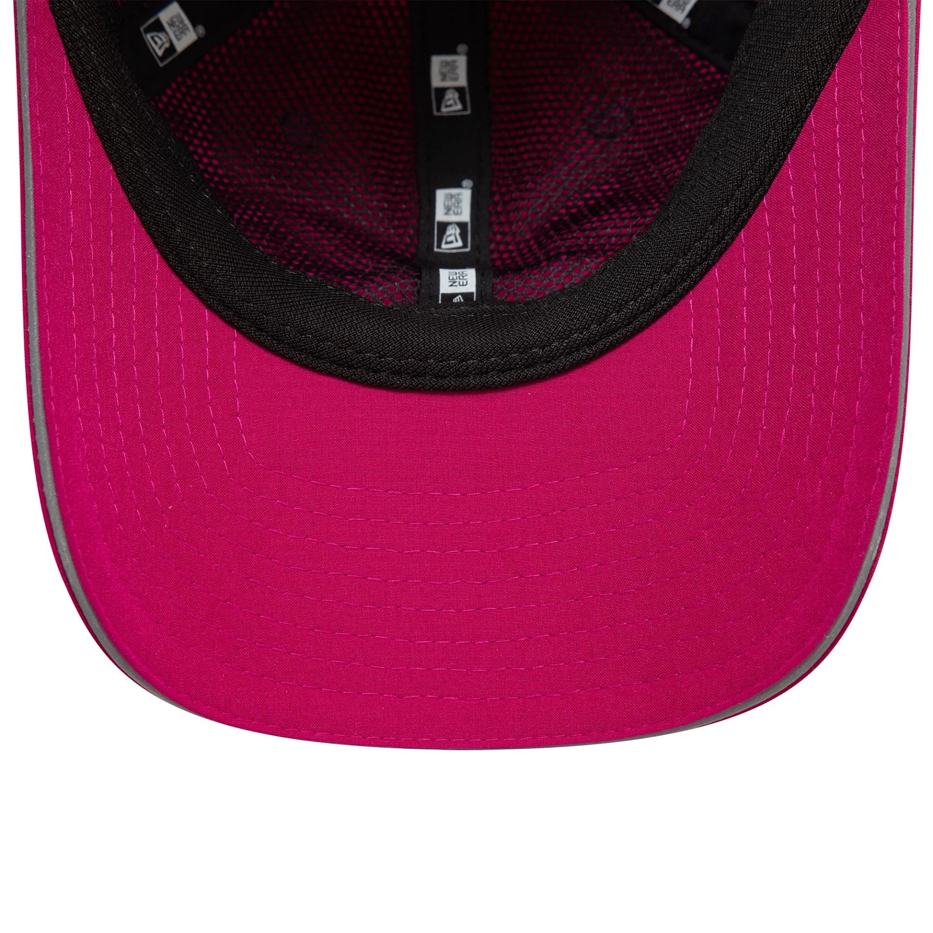 Womens New Era Pink Open Back Adjustable Cap
