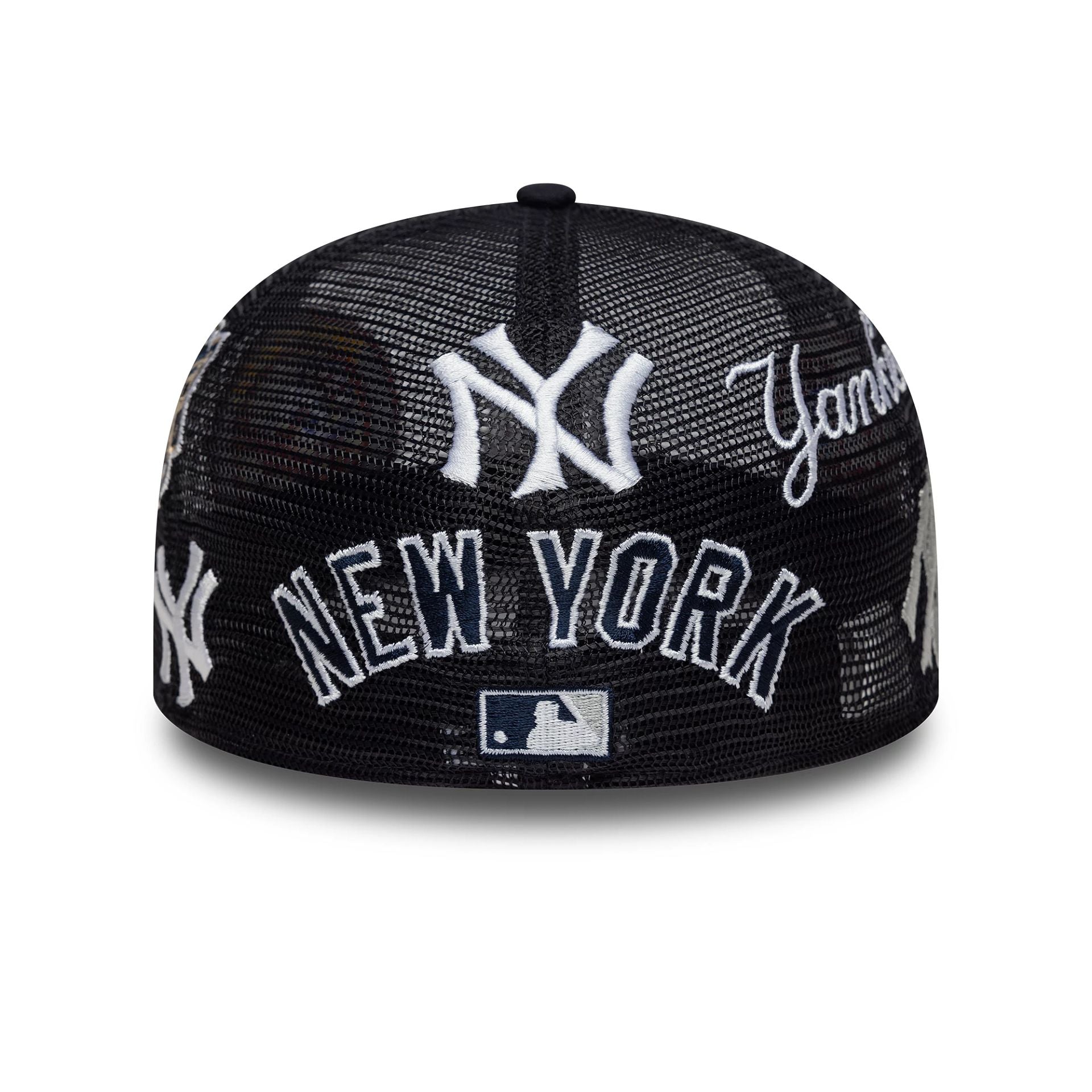 New York Yankees MLB Mesh Navy 59FIFTY FItted Cap
