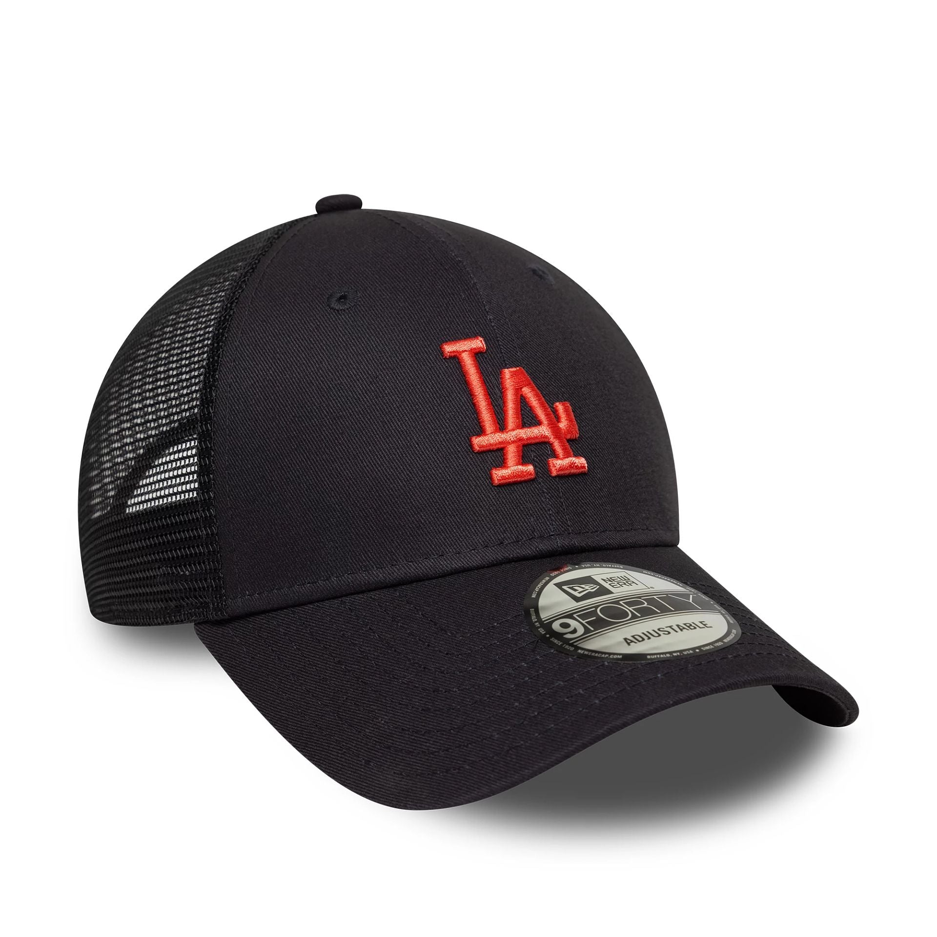 LA Dodgers MLB Homefield Navy 9FORTY Trucker Adjustable Cap