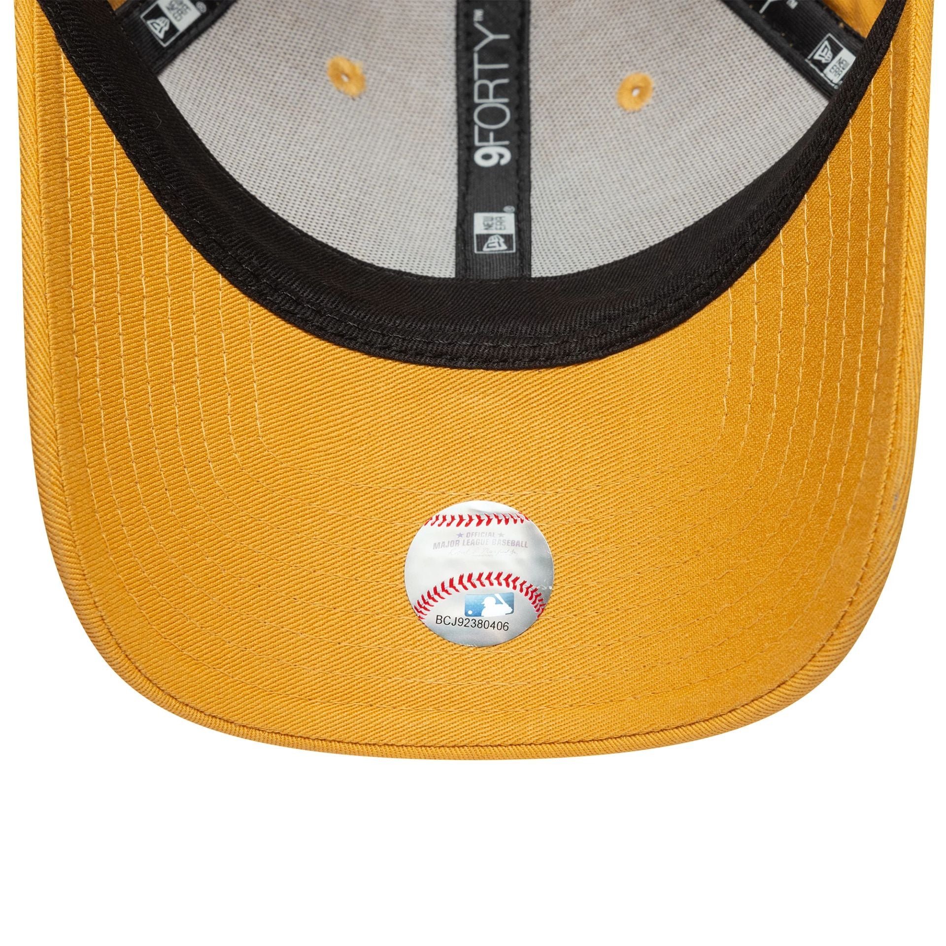 LA Dodgers Womens Metallic Yellow 9FORTY Adjustable Cap