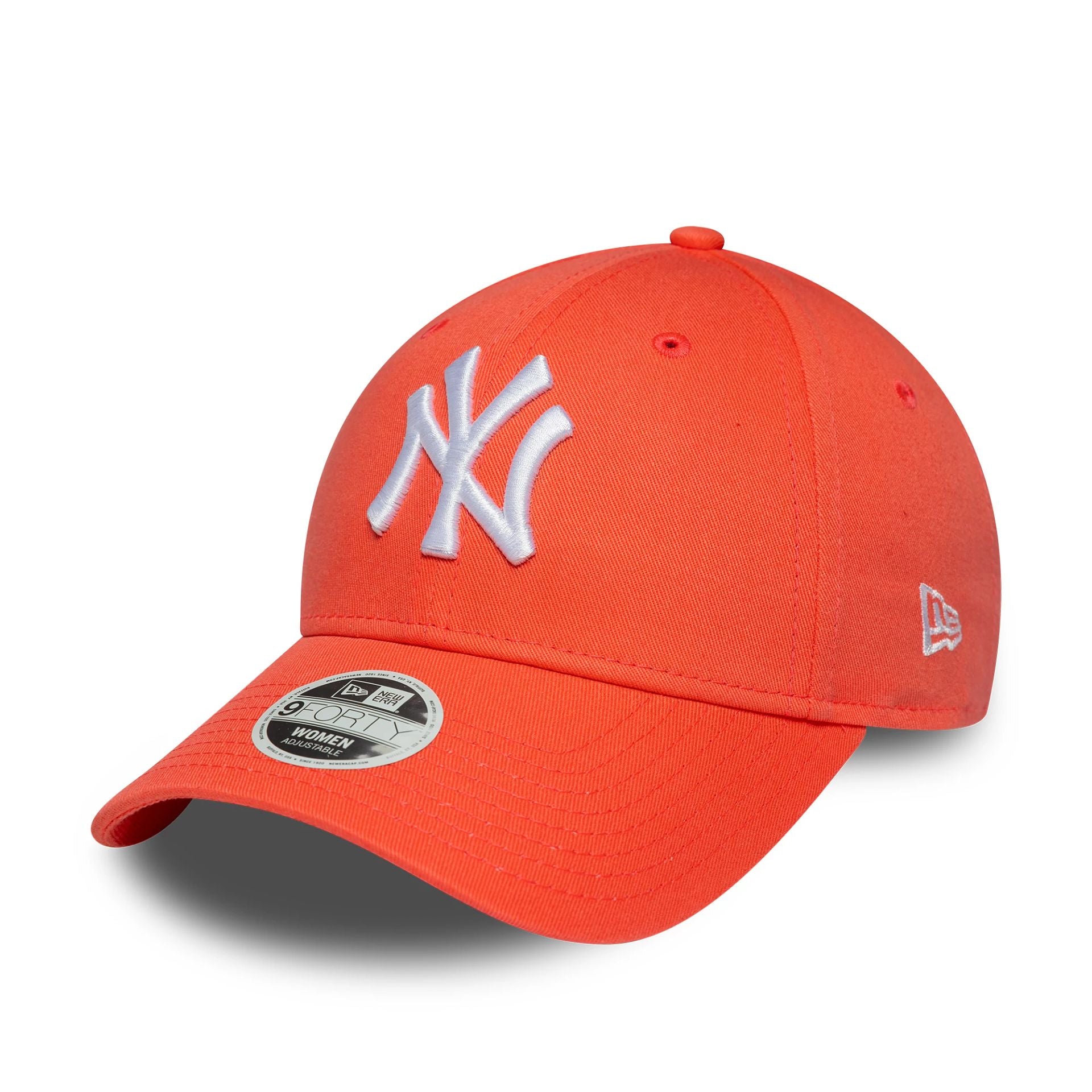 New York Yankees Womens MLB League Essential Pink 9FORTY Adjustable Cap