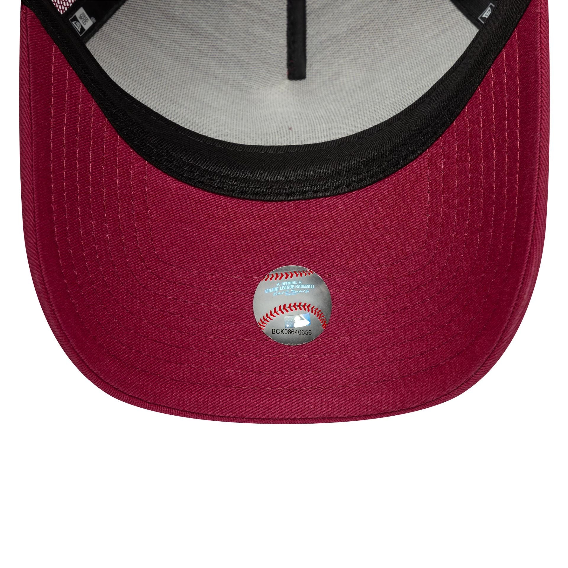 LA Dodgers MLB League Essential Dark Red 9FORTY A-Frame Trucker Adjustable Cap