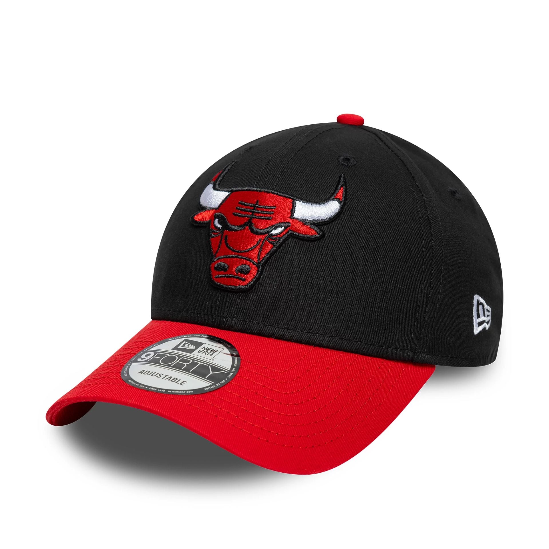 Chicago Bulls NBA Side Patch Black 9FORTY Adjustable Cap