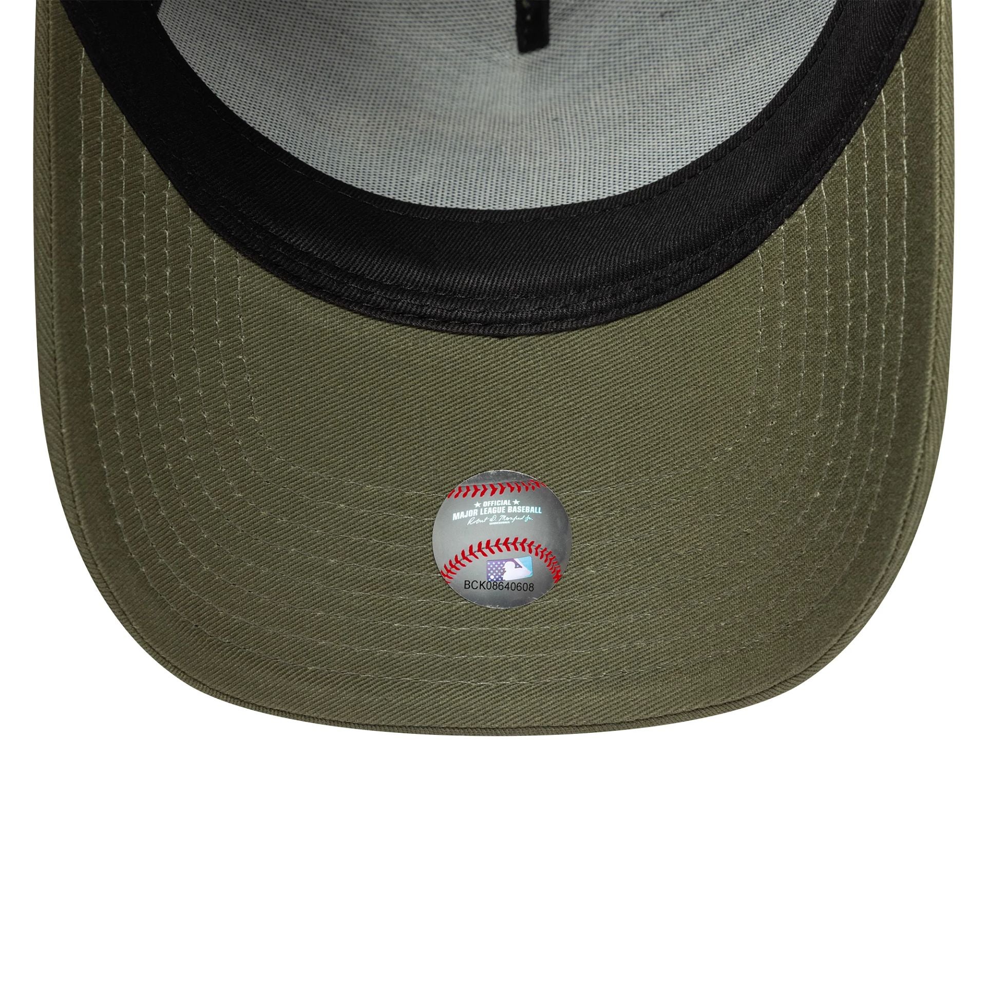 LA Dodgers Team Outline Dark Green 9FORTY E-Frame Adjustable Cap