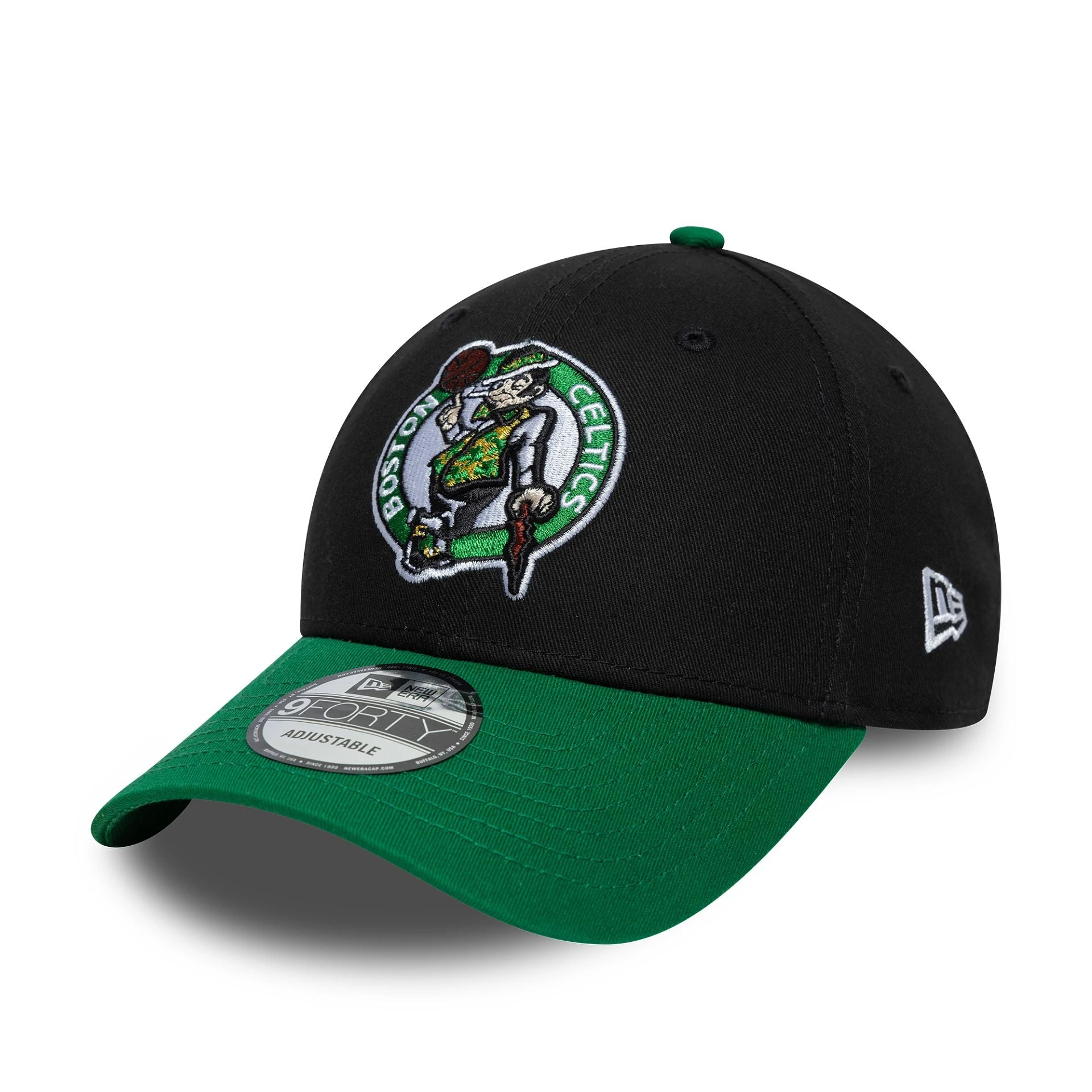 Boston Celtics NBA Side Patch Black 9FORTY Adjustable Cap