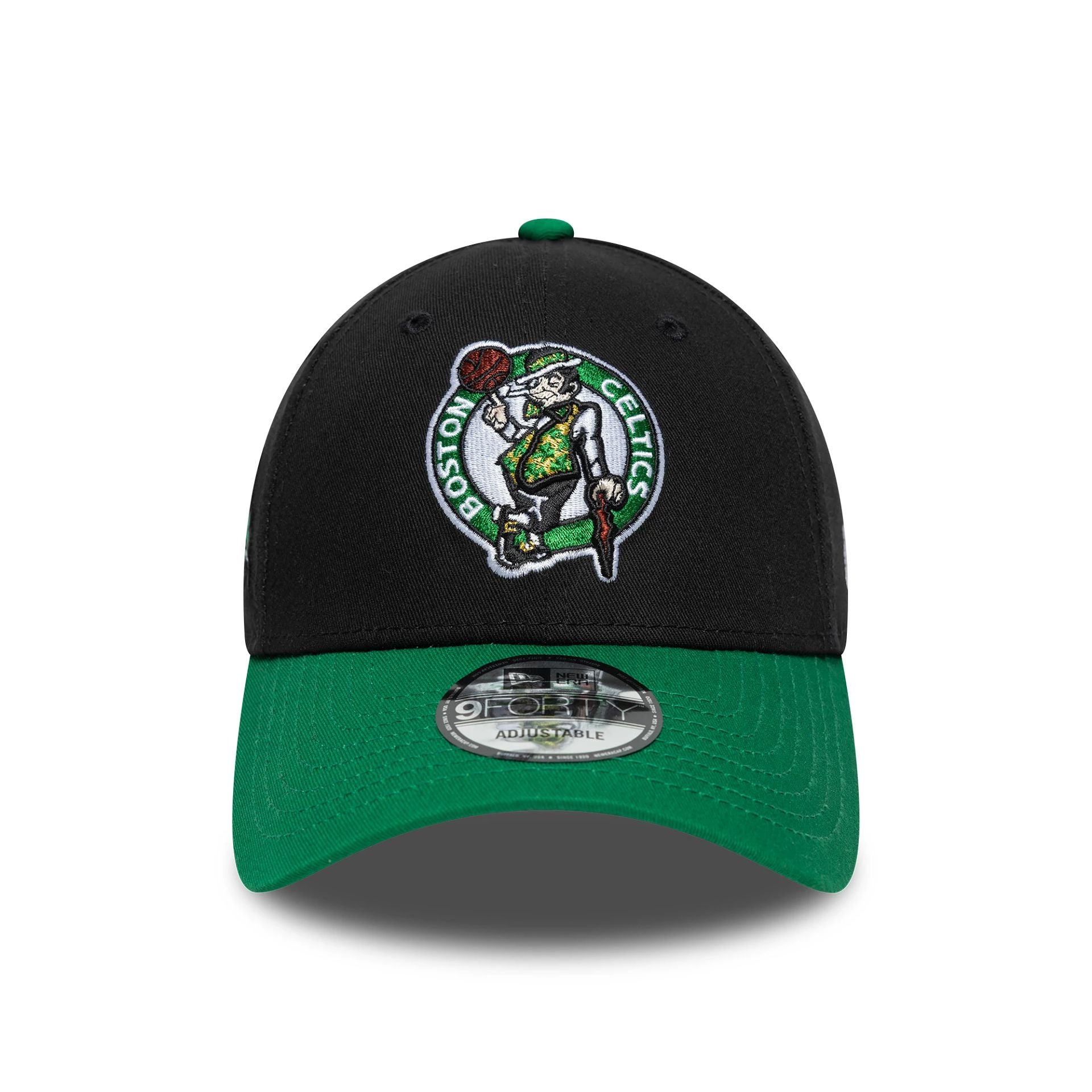Boston Celtics NBA Side Patch Black 9FORTY Adjustable Cap