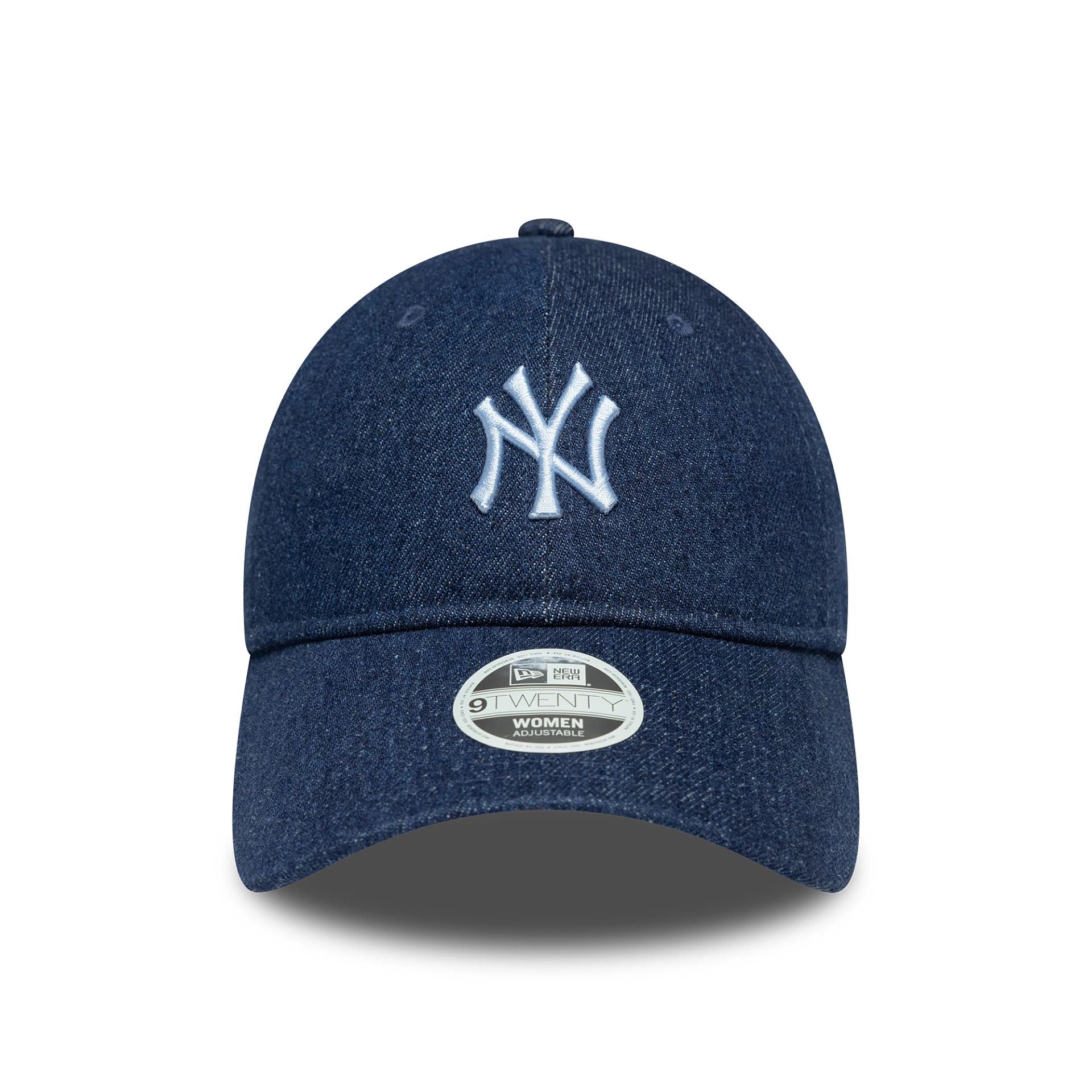 New York Yankees Womens MLB Denim Navy 9TWENTY Adjustable Cap