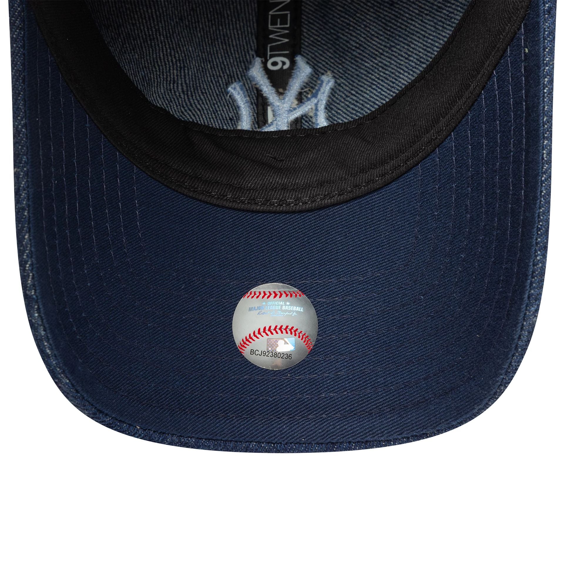New York Yankees Womens MLB Denim Navy 9TWENTY Adjustable Cap