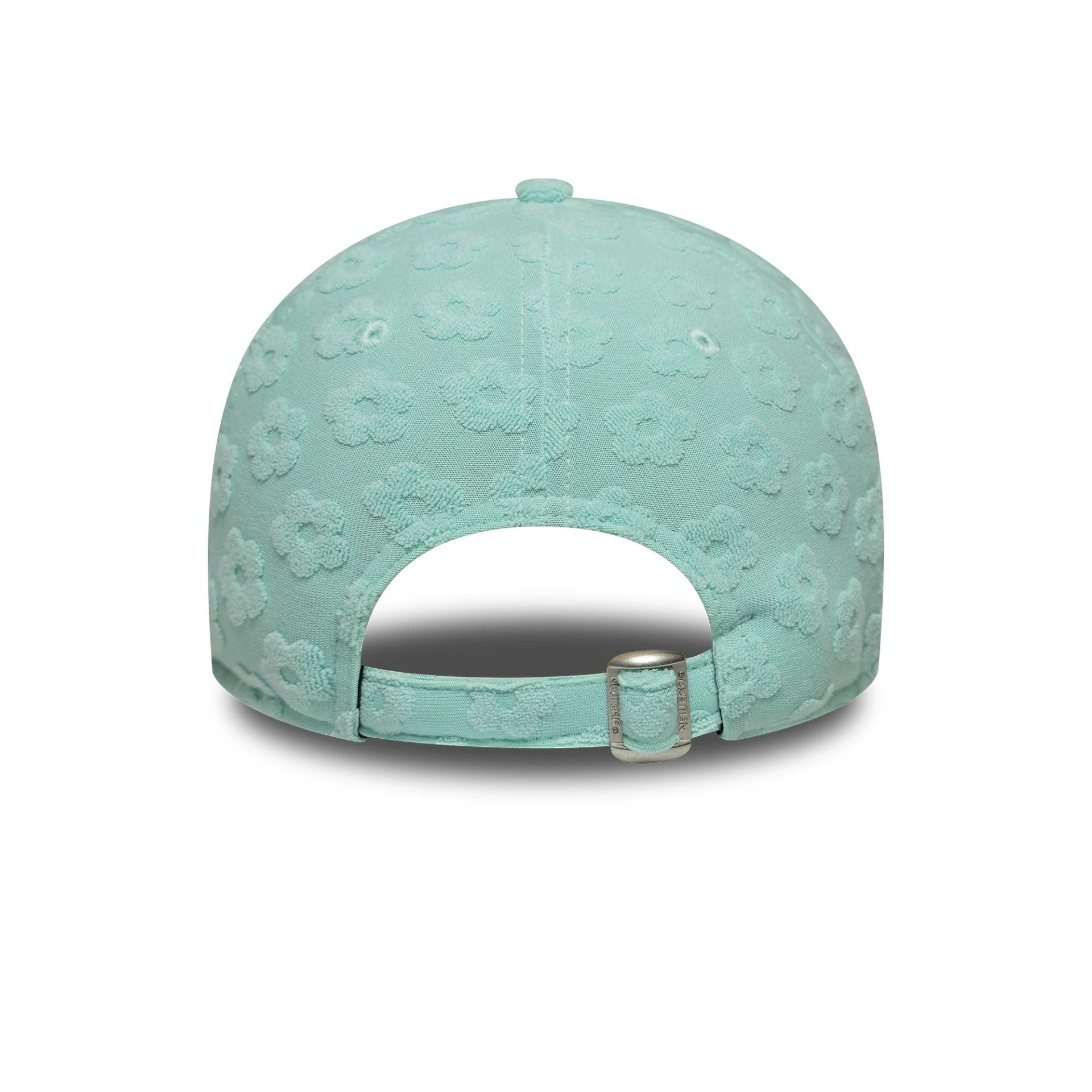 LA Dodgers Womens MLB Floral Towelling Pastel Green 9FORTY Adjustable Cap