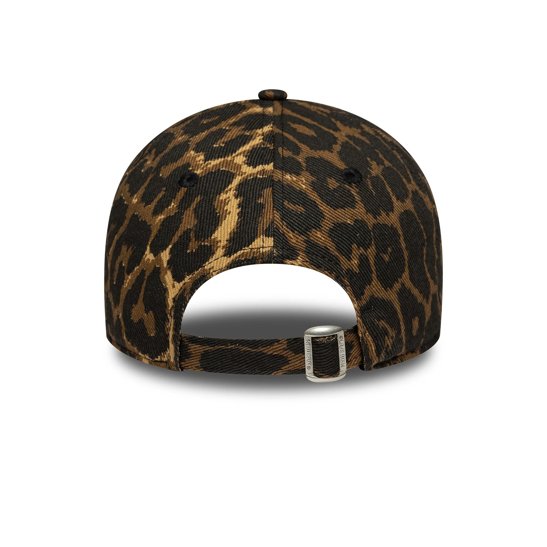 New York Yankees Womens MLB Outline Leopard Black 9TWENTY Adjustable Cap