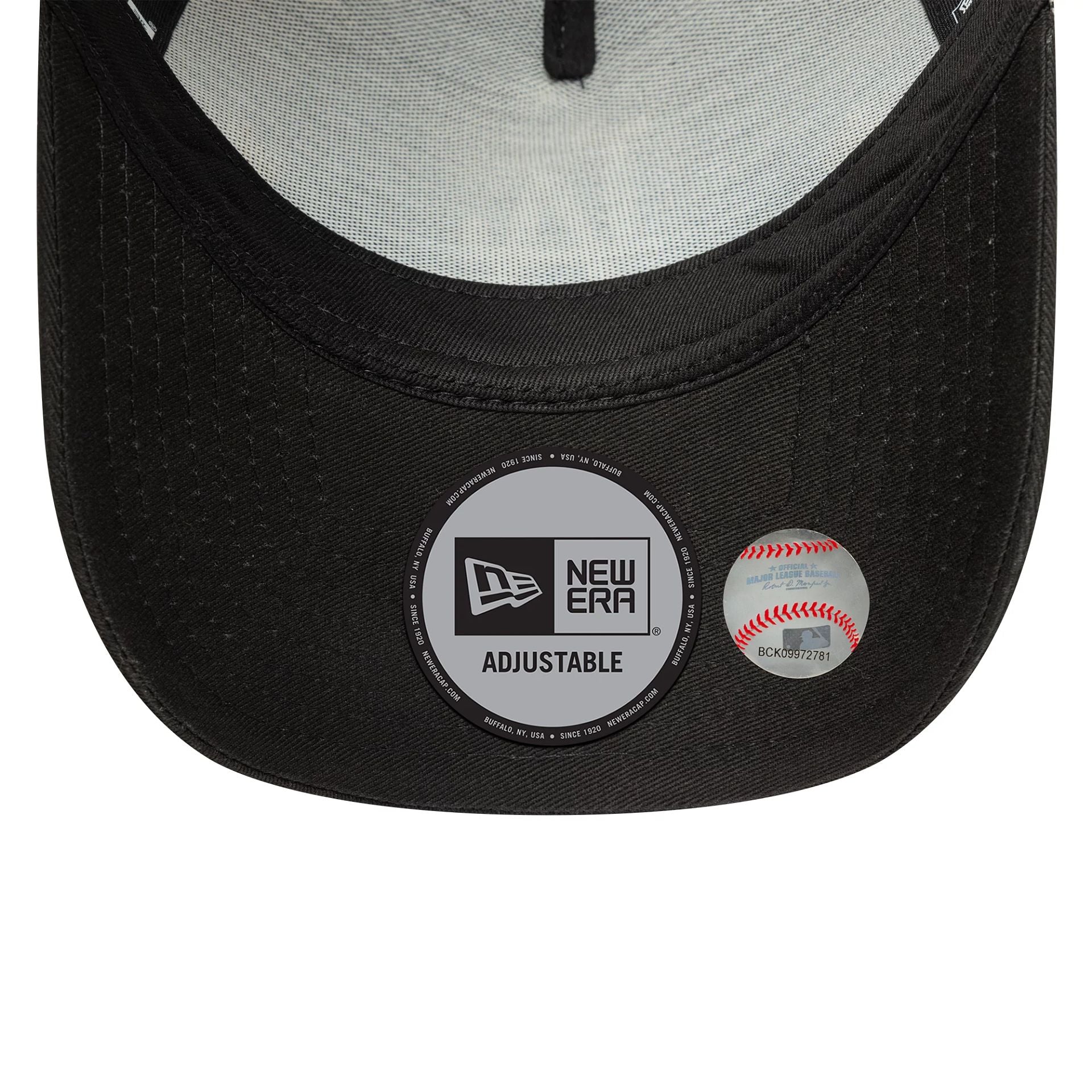 LA Dodgers MLB Floral Icon Black 9FORTY A-Frame Trucker Adjustable Cap