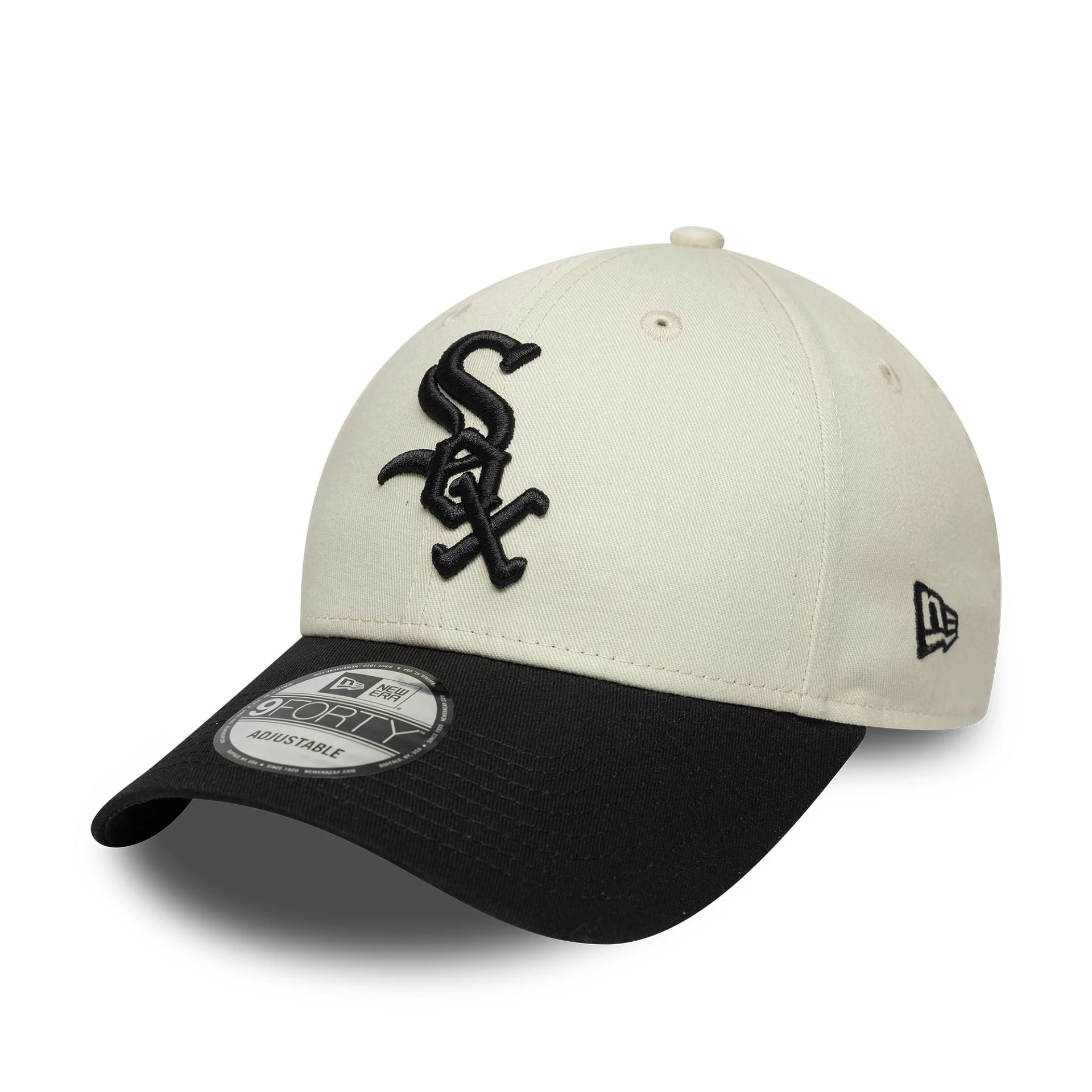 Chicago White Sox MLB Side Script Cream 9FORTY Adjustable Cap