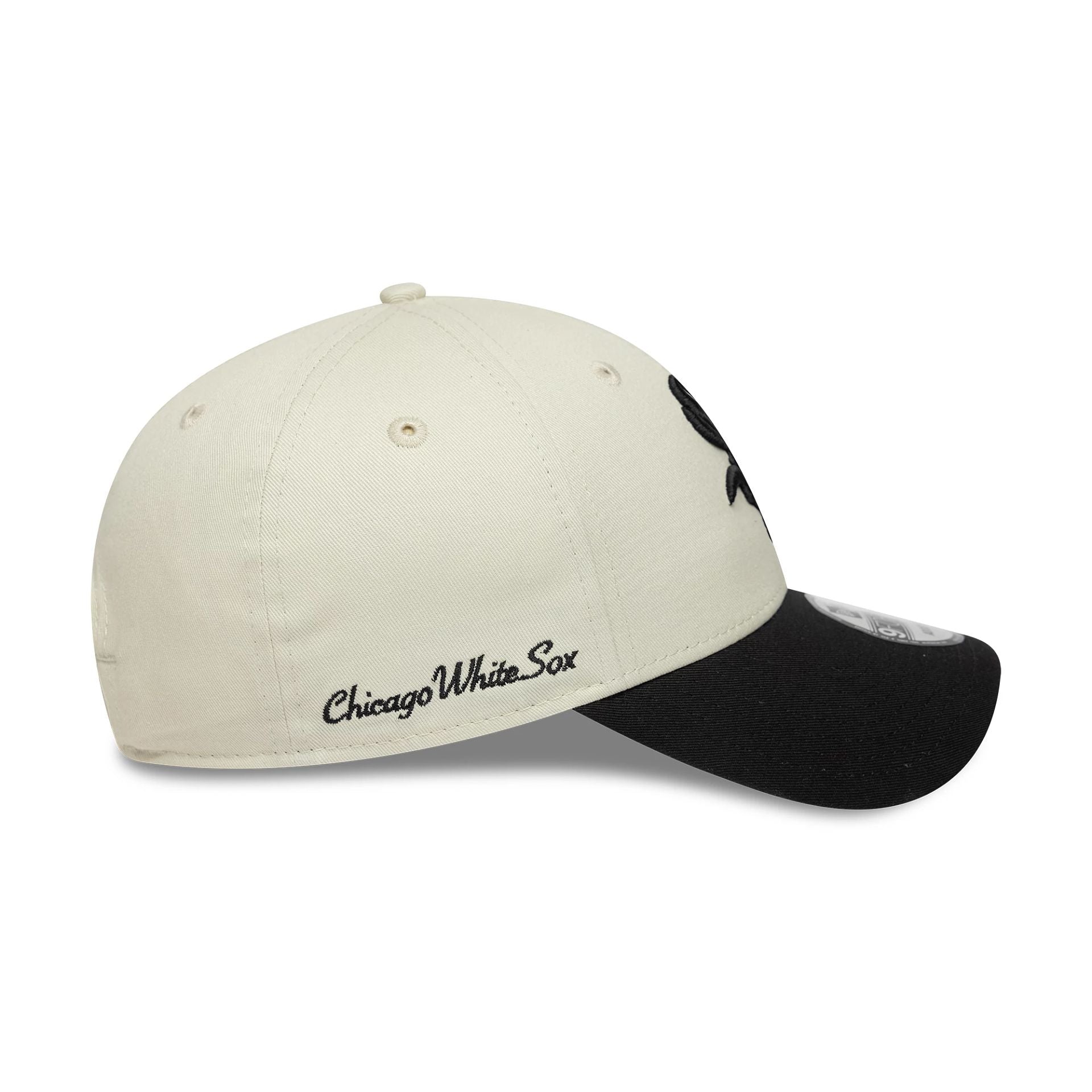 Chicago White Sox MLB Side Script Cream 9FORTY Adjustable Cap