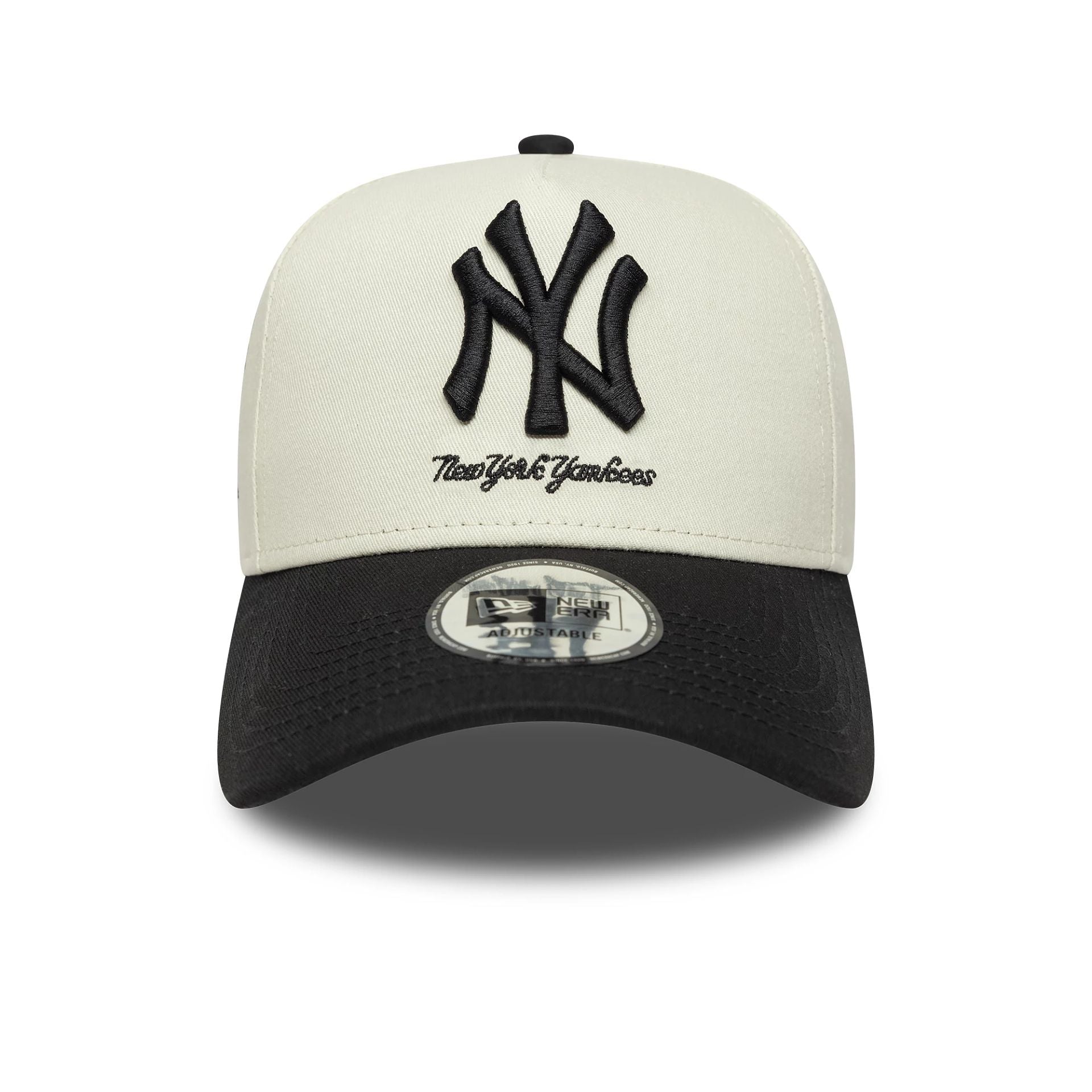 New York Yankees MLB Mythical Cream 9FORTY E-Frame Adjustable Cap