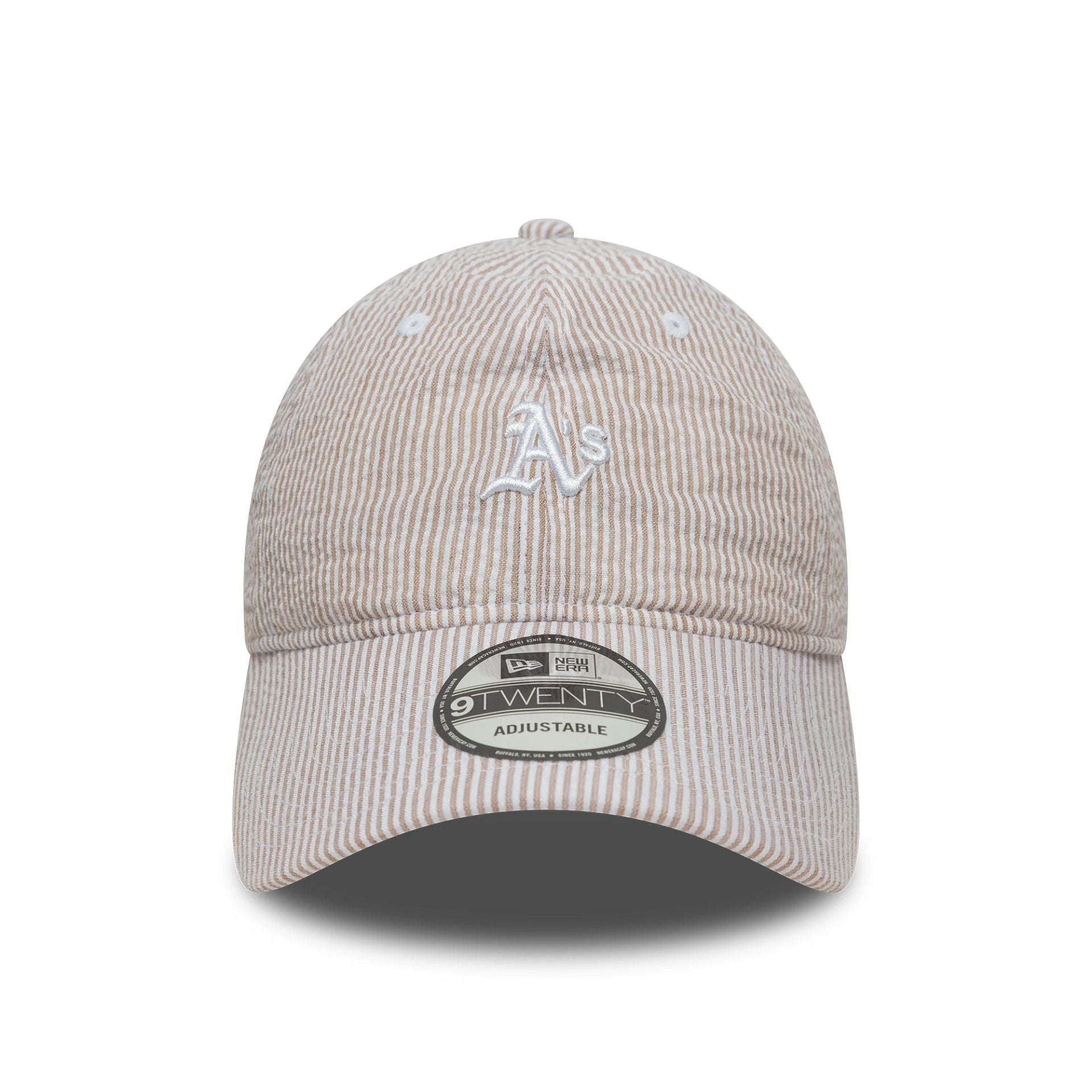 Athletics MLB Seersucker Light Beige 9TWENTY Adjustable Cap