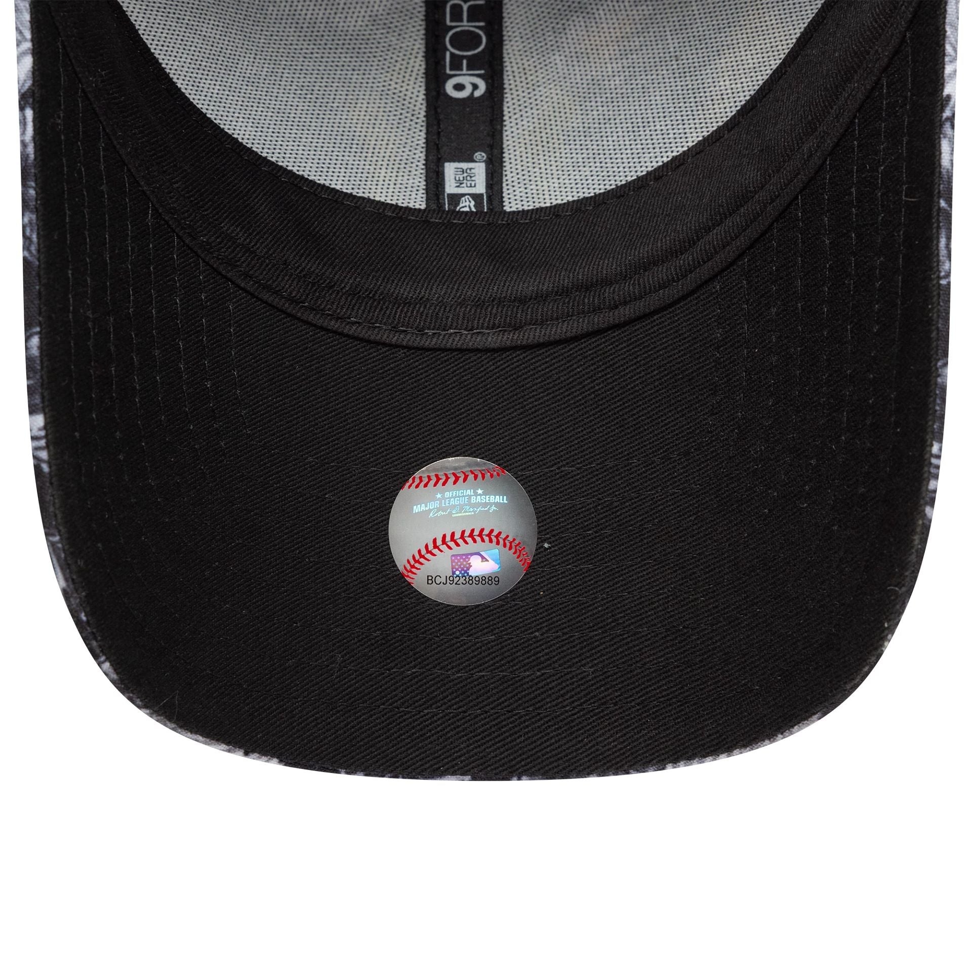 New York Yankees MLB All Over Print Black 9FORTY Adjustable Cap