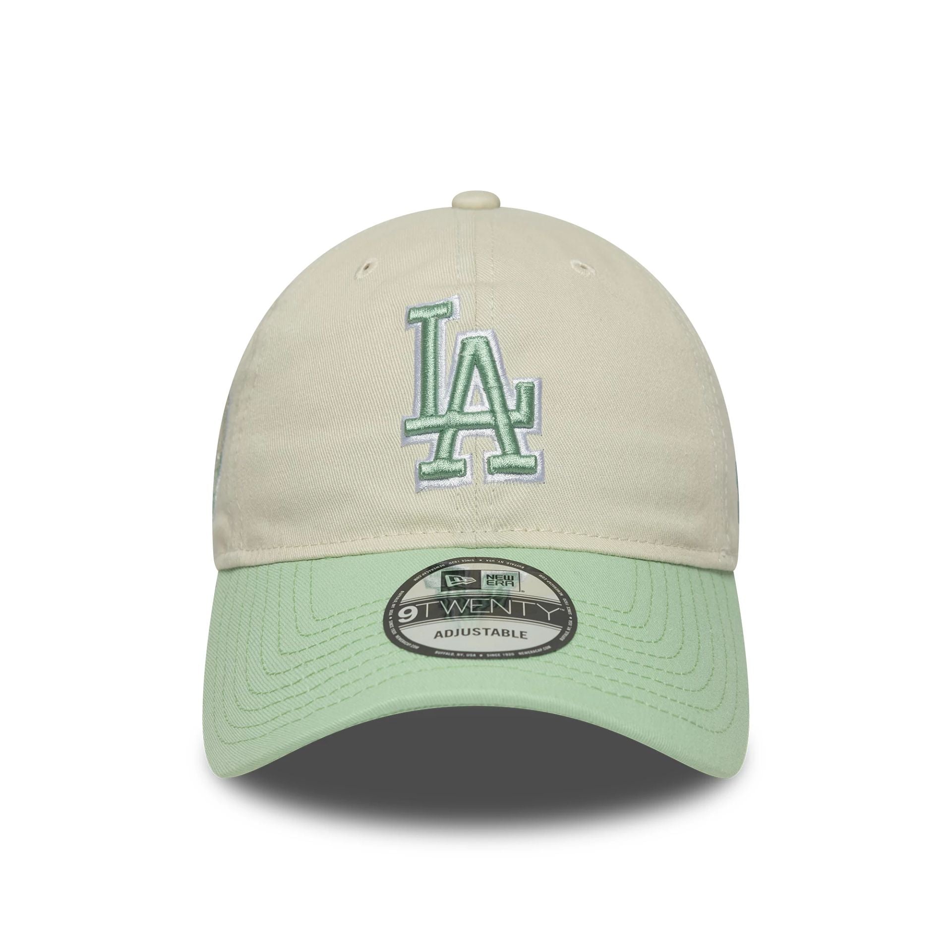 LA Dodgers Cooperstown MLB World Series Cream 9TWENTY Adjustable Cap