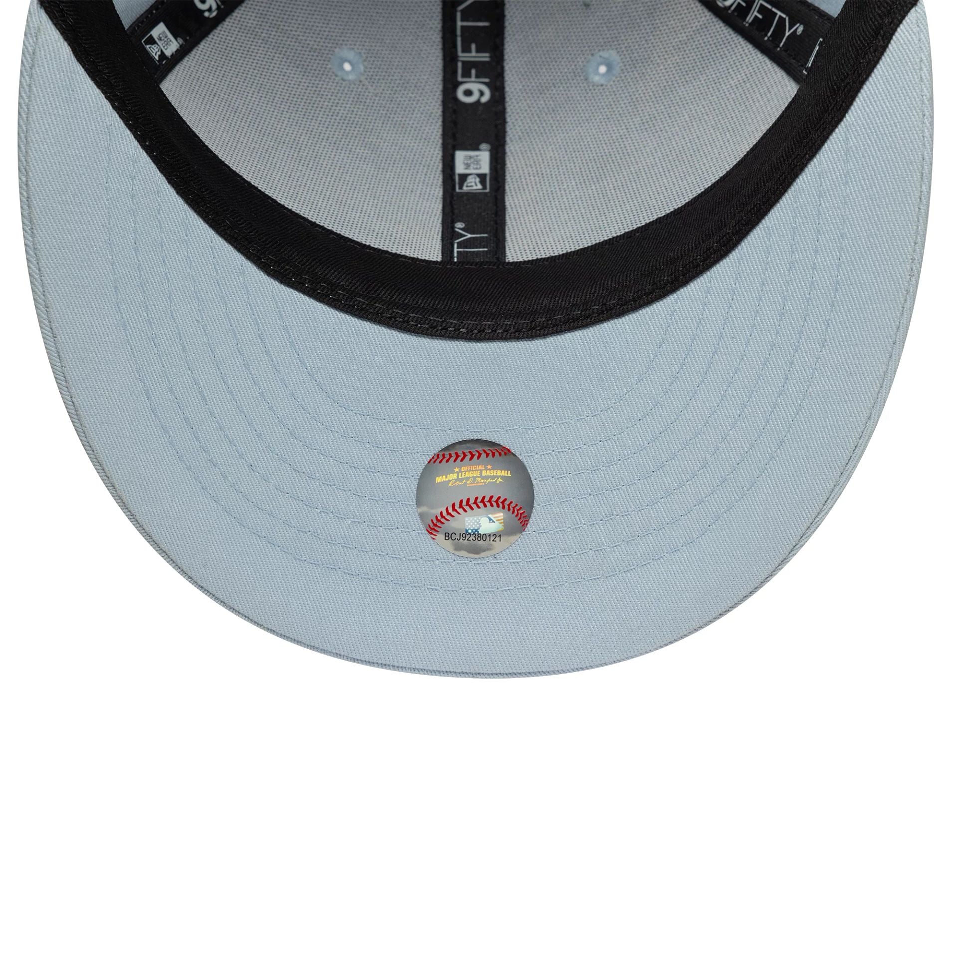 LA Dodgers MLB Floral Pastel Blue Low Profile 9FIFTY Snapback Adjustable Cap