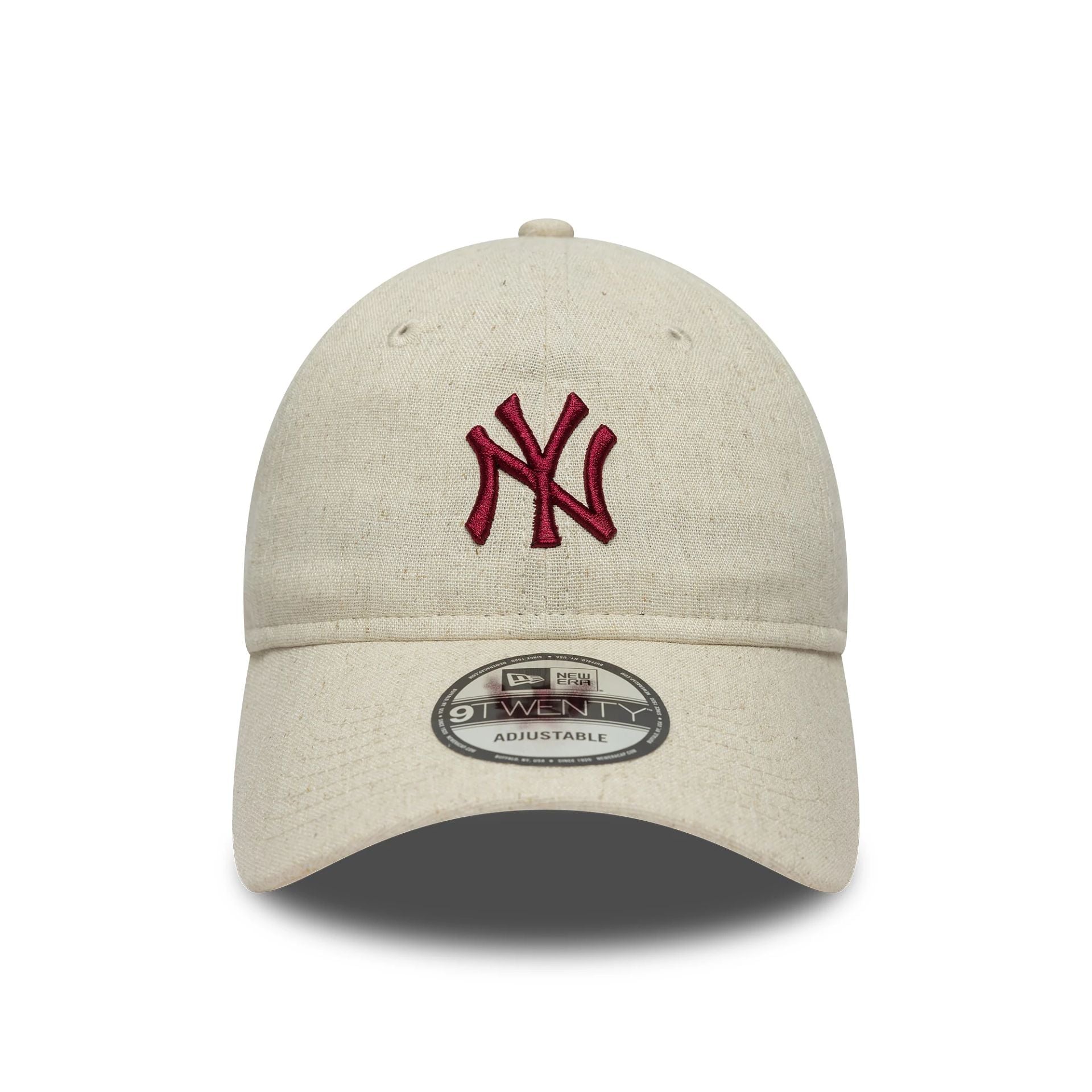 New York Yankees MLB Linen Cream 9TWENTY Adjustable Cap